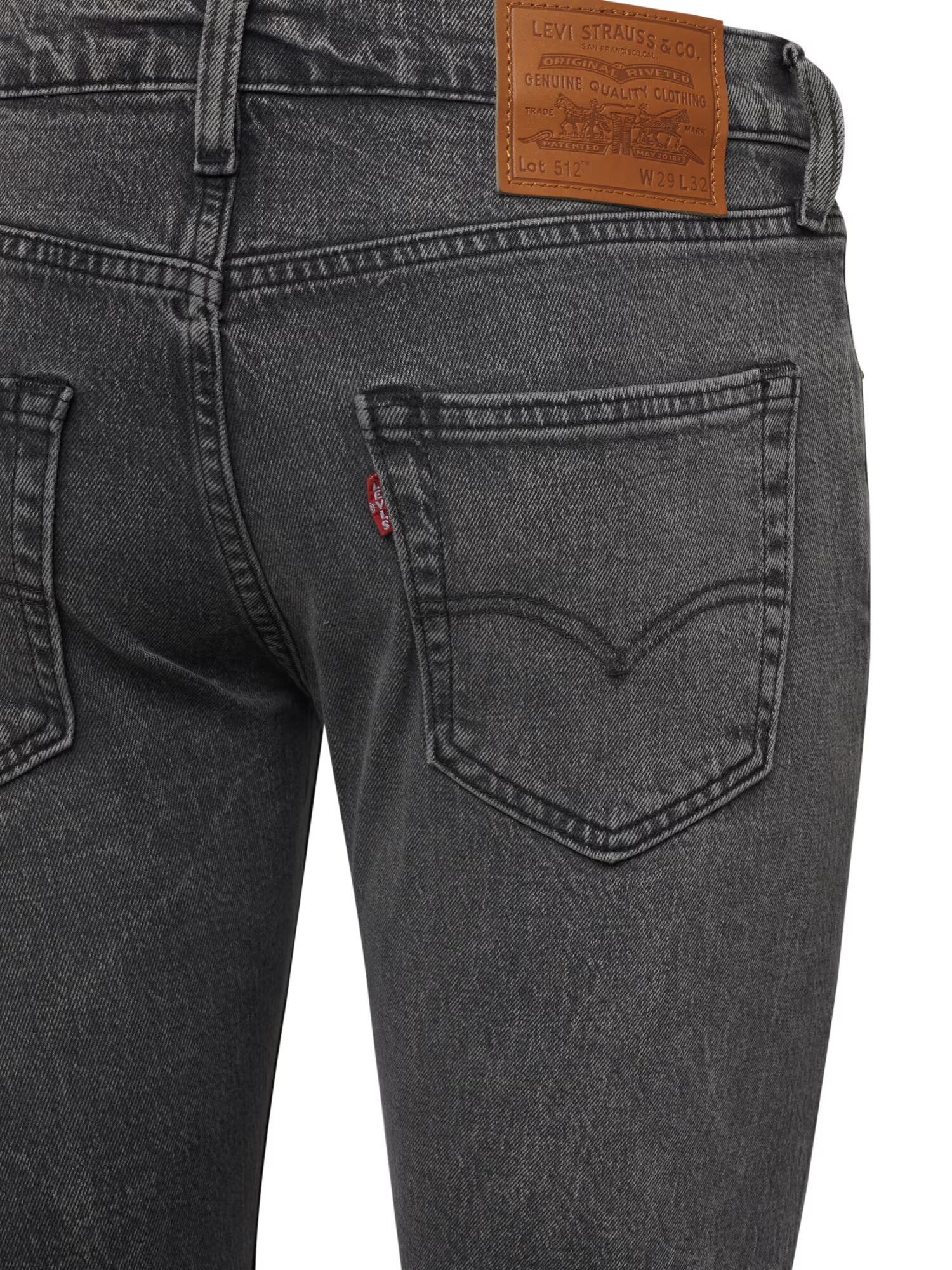 LEVI'S Džínsy '512™' čierny denim - Pepit.sk