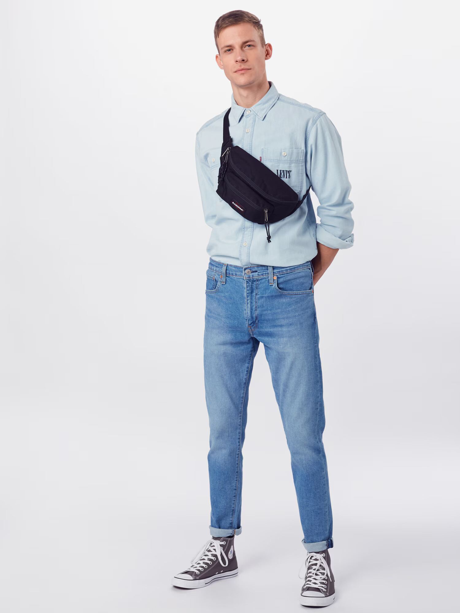 LEVI'S Džínsy '512™ SLIM TAPER FIT' modrá denim - Pepit.sk