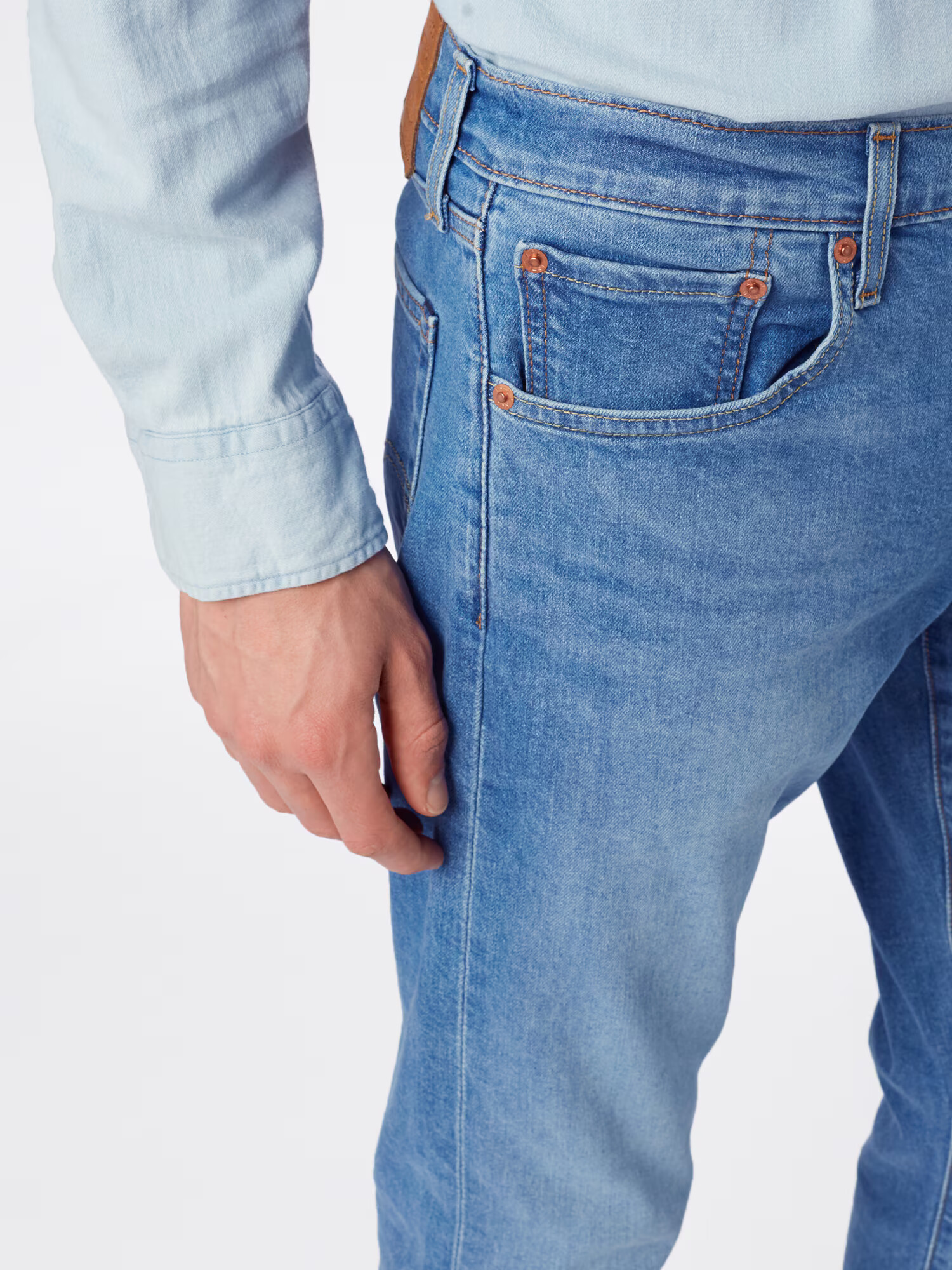 LEVI'S Džínsy '512™ SLIM TAPER FIT' modrá denim - Pepit.sk