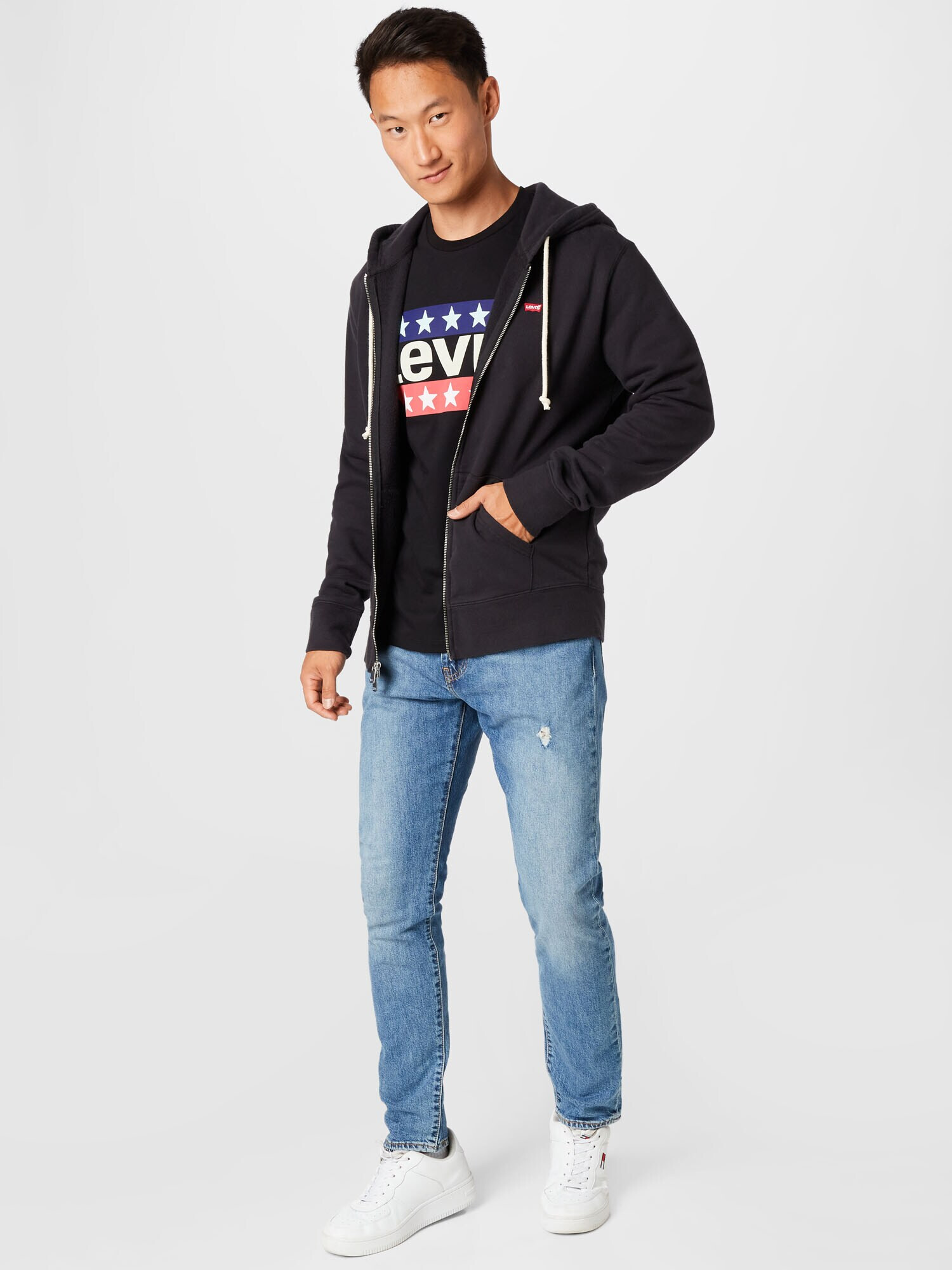 LEVI'S Džínsy '512™ SLIM TAPER FIT' modrá denim - Pepit.sk