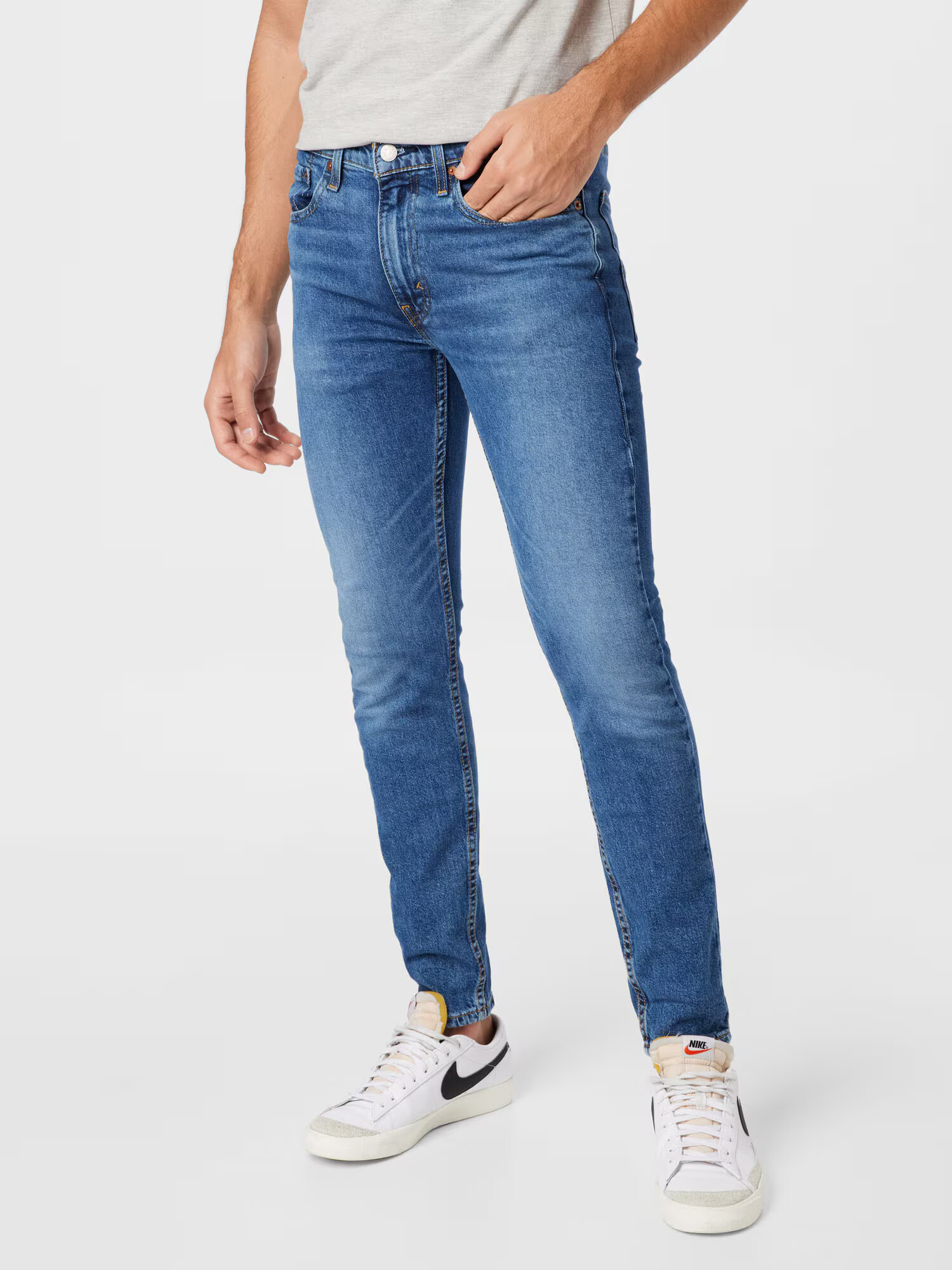 LEVI'S ® Džínsy '519™ EXT SKINNY HI-BALL B' modrá denim - Pepit.sk