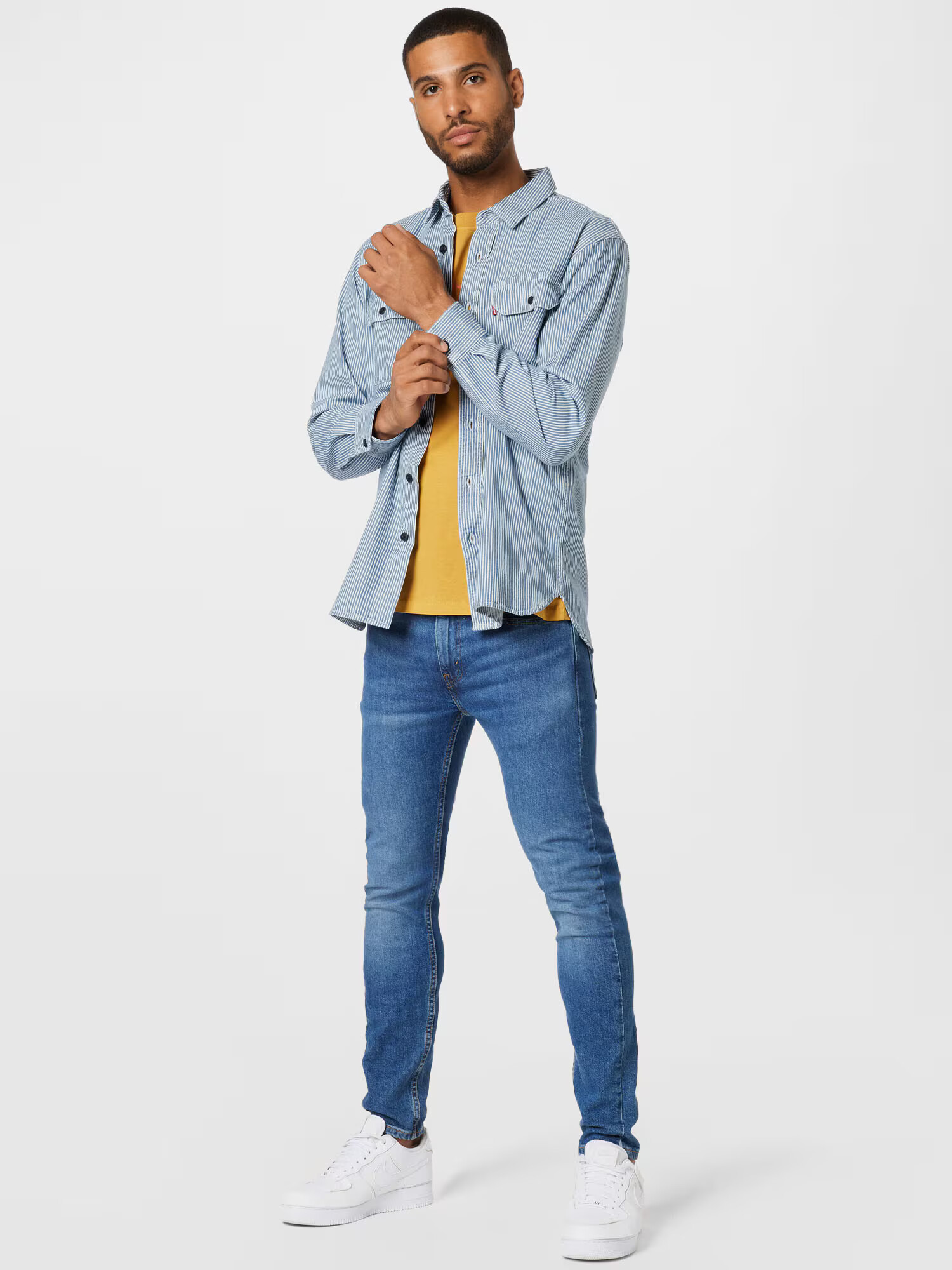 LEVI'S Džínsy '519™ EXT SKINNY HI-BALL B' modrá denim - Pepit.sk