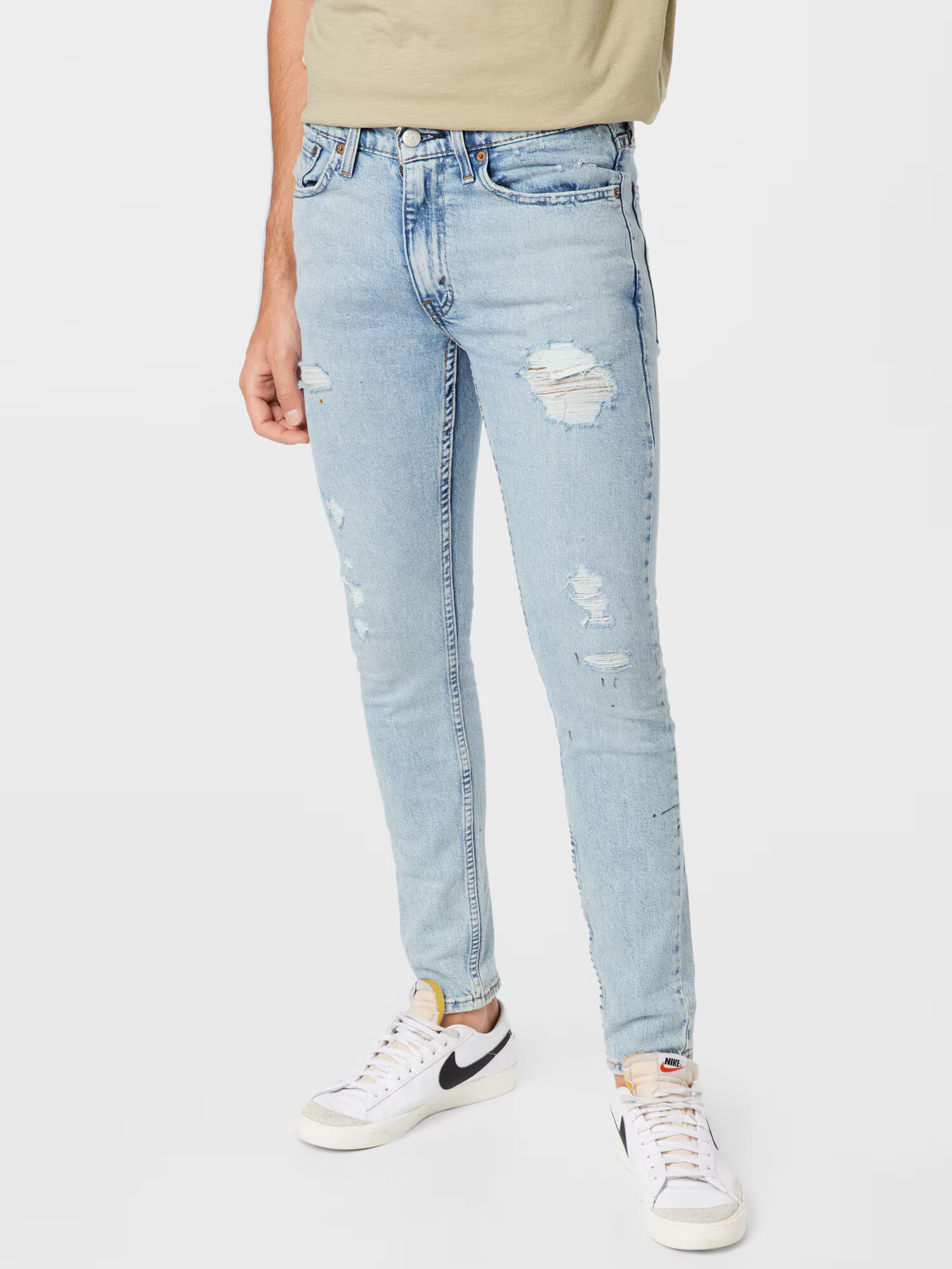 LEVI'S Džínsy '519™ EXT SKINNY HI-BALL B' modrá denim - Pepit.sk