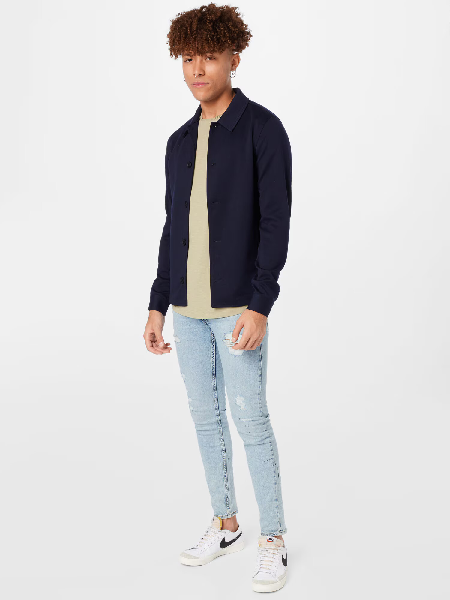 LEVI'S Džínsy '519™ EXT SKINNY HI-BALL B' modrá denim - Pepit.sk