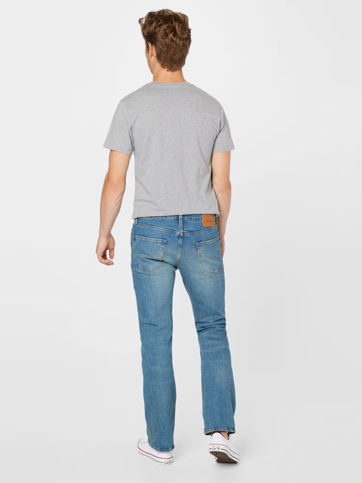 LEVI'S Džínsy '527™ SLIM BOOT CUT MED INDIGO - WORN IN' modrá denim - Pepit.sk