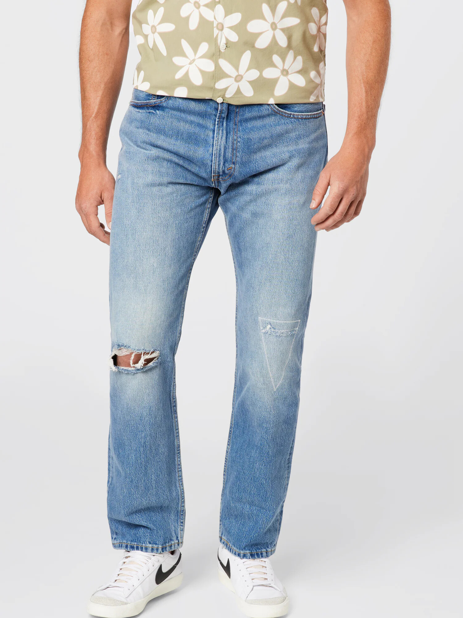 LEVI'S Džínsy '551Z AUTHENTIC STRAIGHT' modrá denim - Pepit.sk