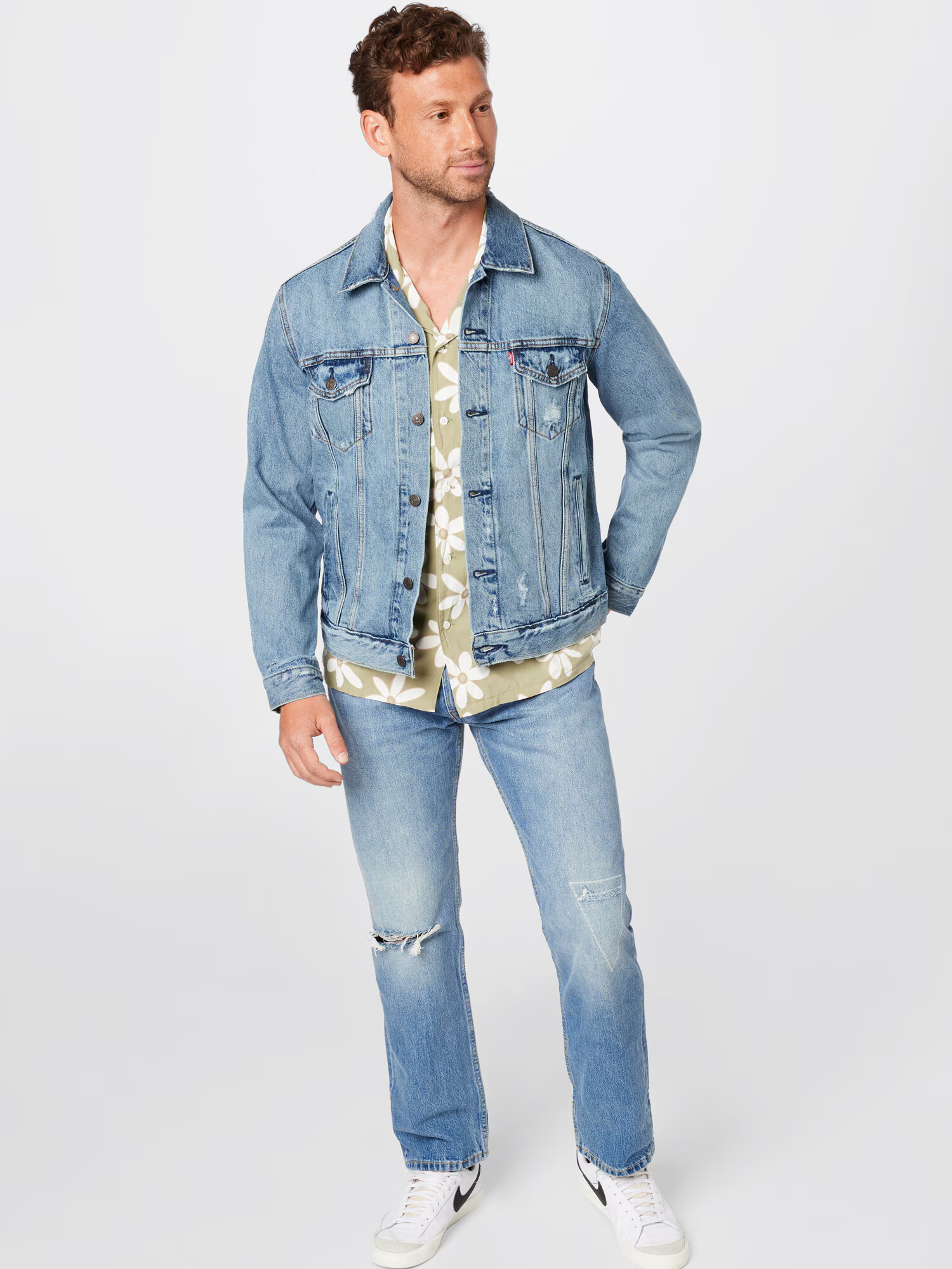 LEVI'S Džínsy '551Z AUTHENTIC STRAIGHT' modrá denim - Pepit.sk