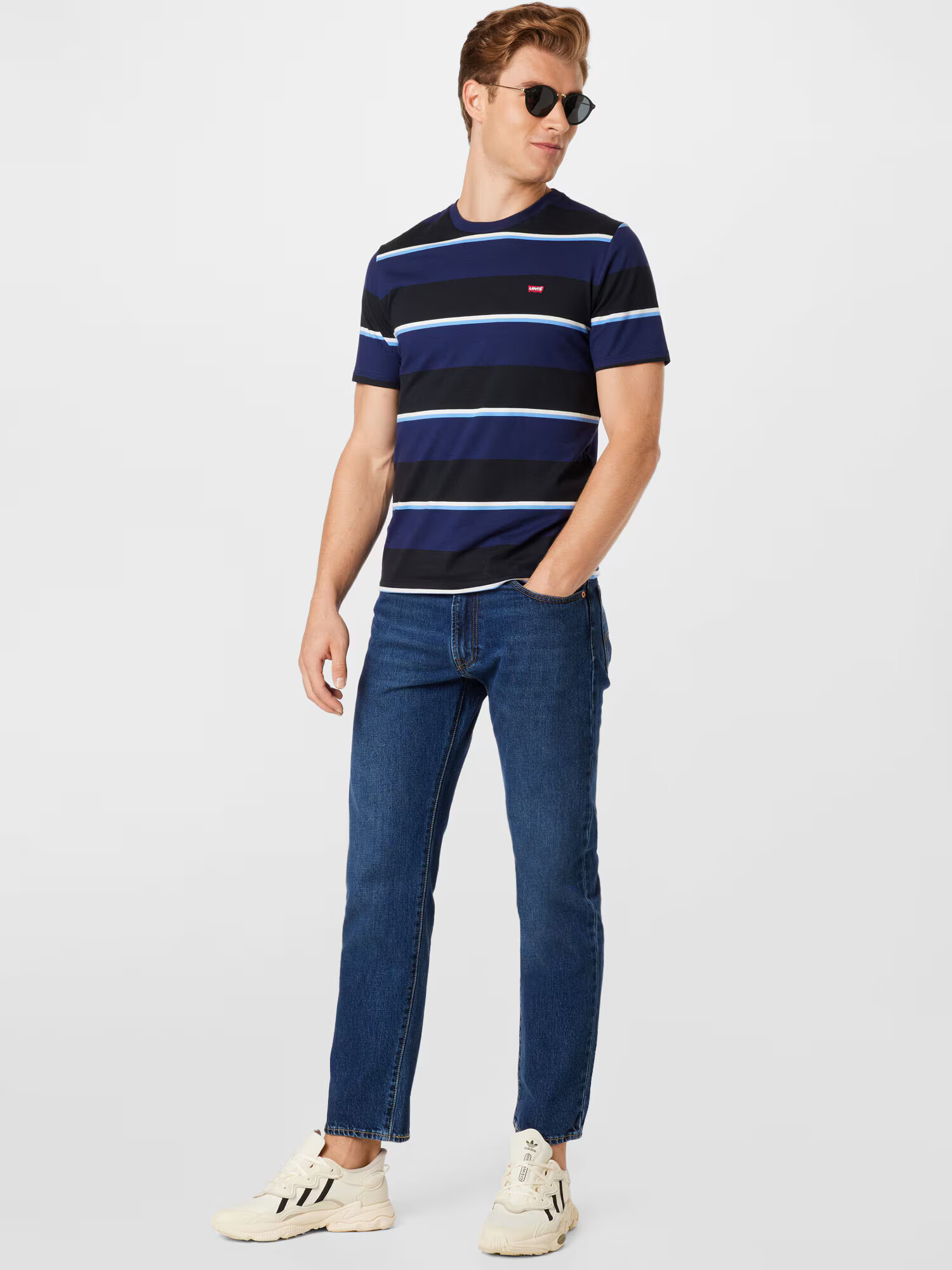 LEVI'S Džínsy '551Z AUTHENTIC STRAIGHT' modrá denim - Pepit.sk