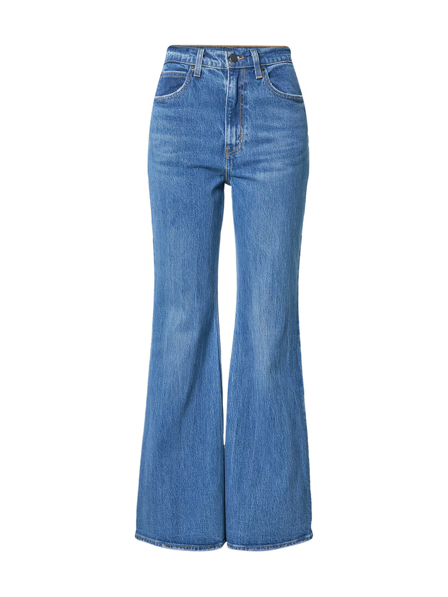 LEVI'S Džínsy '70S HIGH FLARE' modrá denim - Pepit.sk