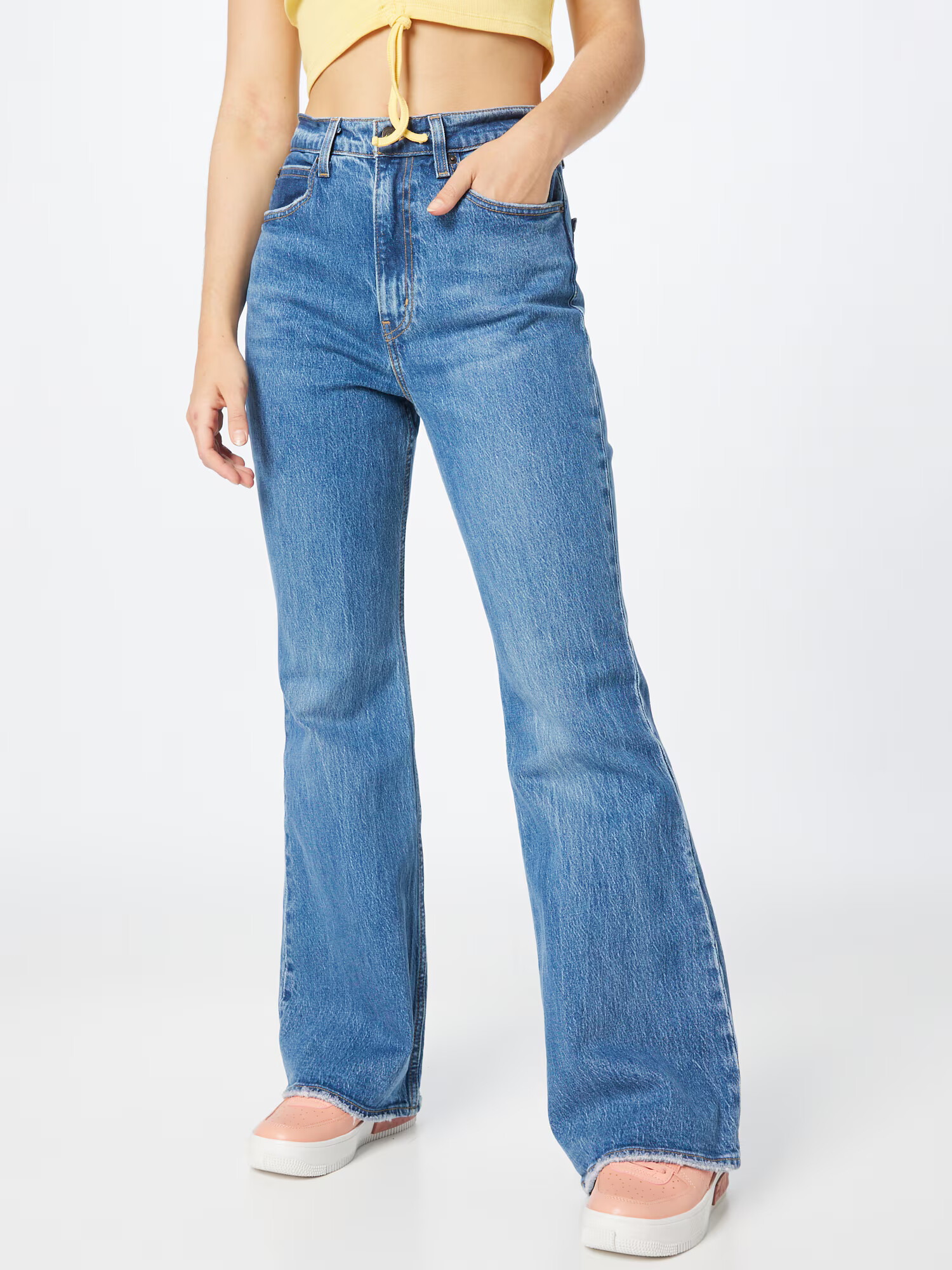 LEVI'S Džínsy '70S HIGH FLARE' modrá denim - Pepit.sk