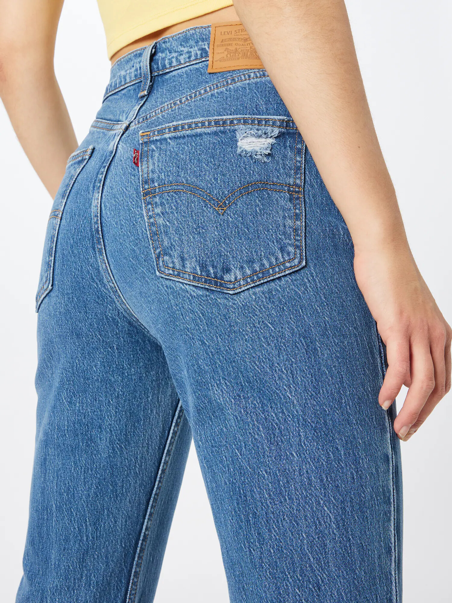 LEVI'S Džínsy '70S HIGH FLARE' modrá denim - Pepit.sk