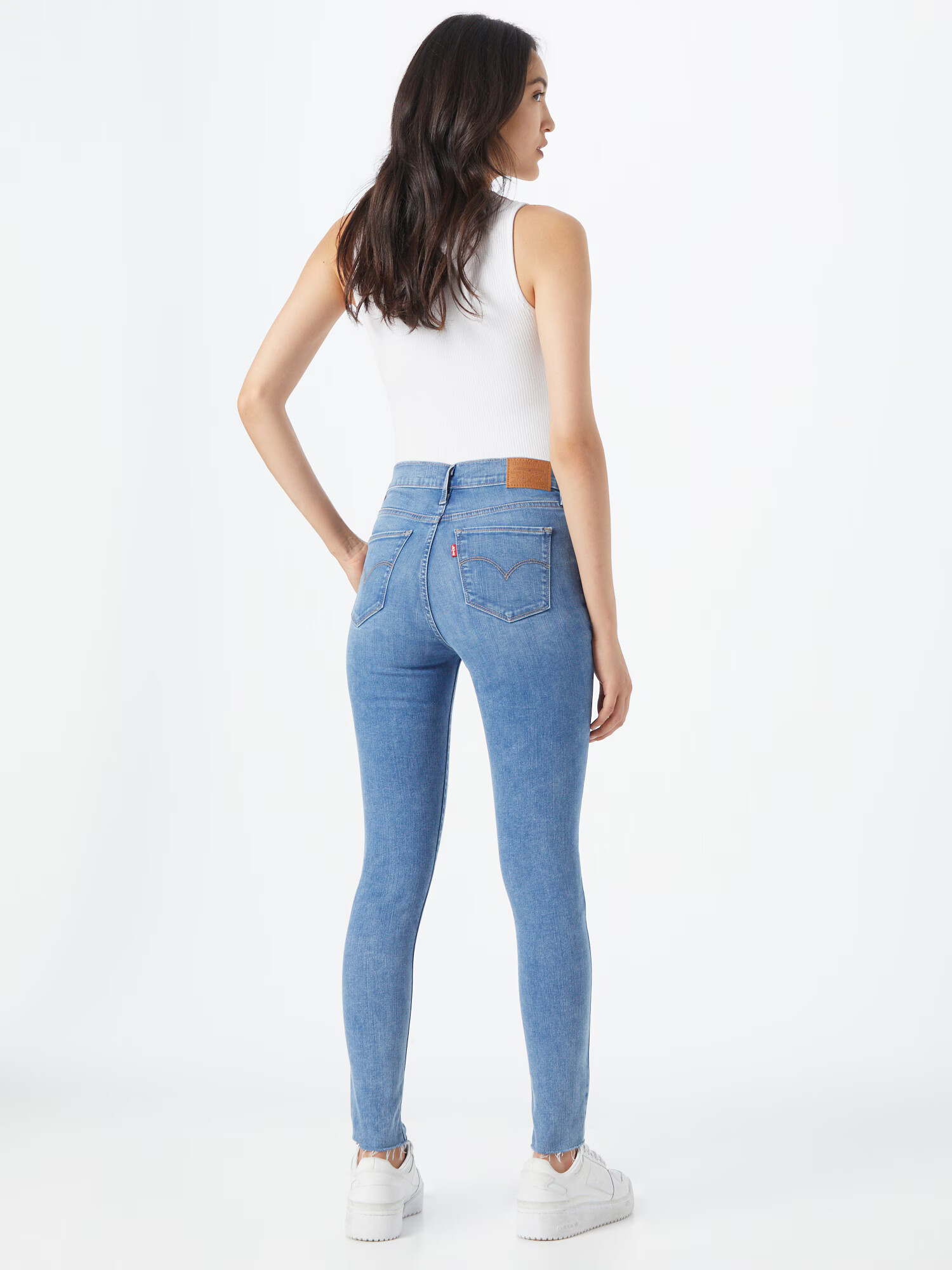 LEVI'S Džínsy '720 HIRISE SUPER SKINNY' modrá denim - Pepit.sk