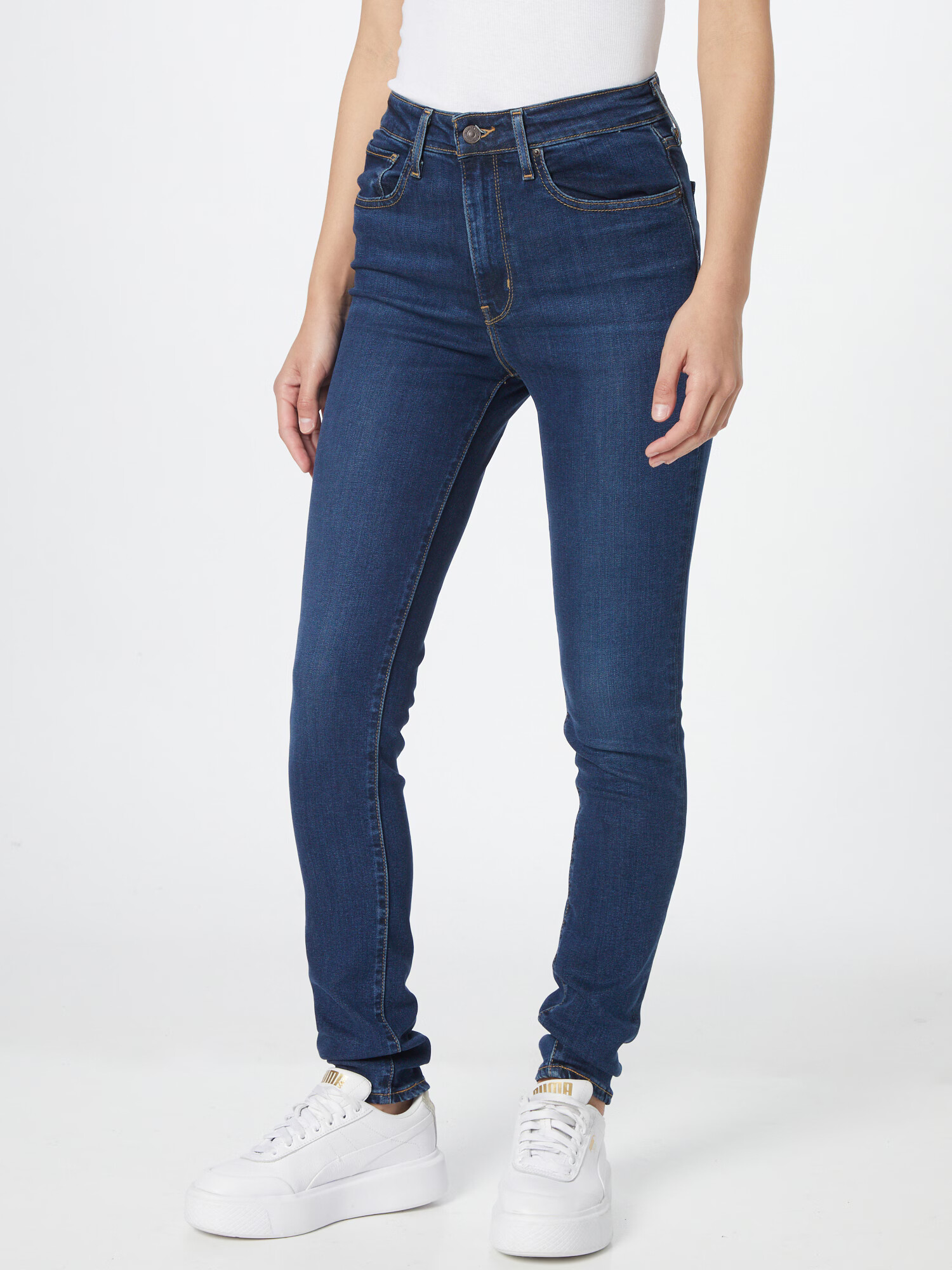 LEVI'S Džínsy '721 HIGH RISE SKINNY' modrá denim - Pepit.sk