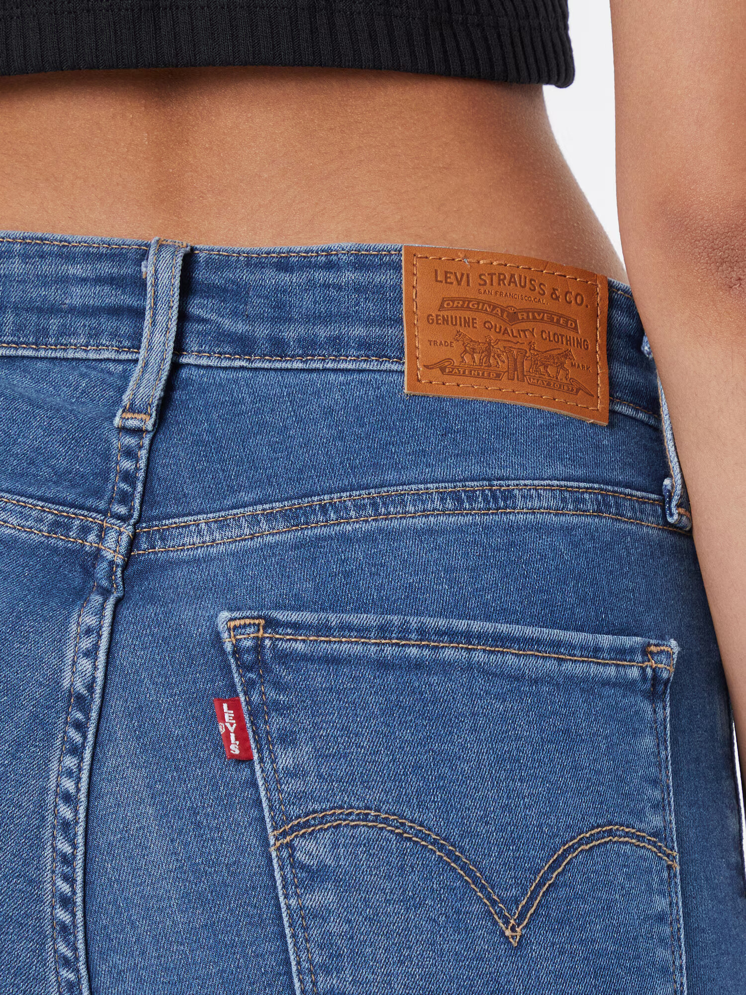 LEVI'S Džínsy '725™ HIGH RISE BOOTCUT' modrá denim - Pepit.sk