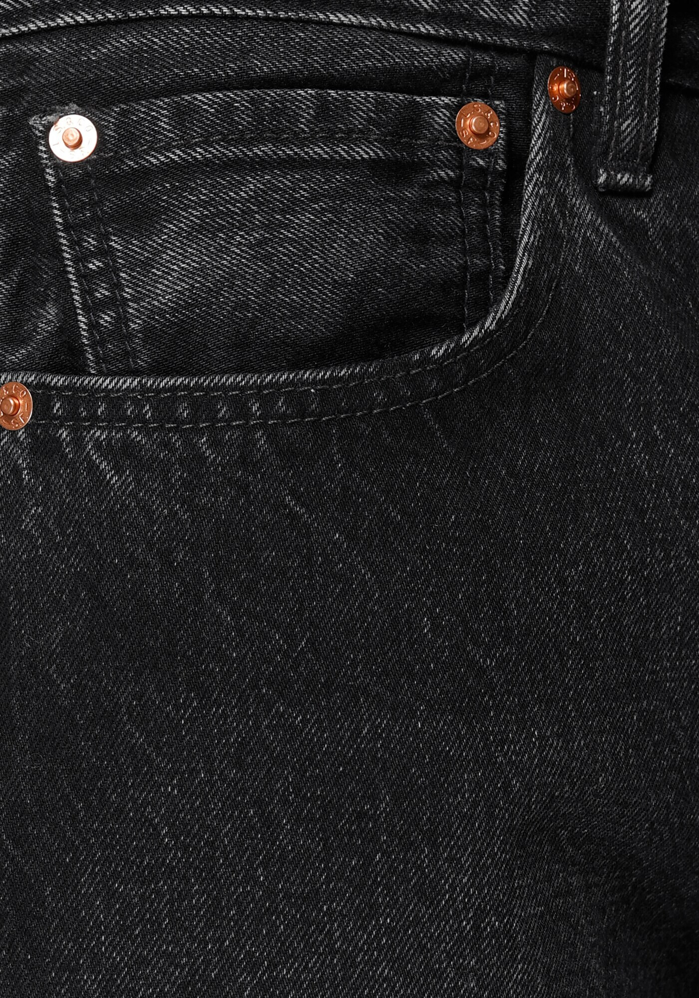 LEVI'S Džínsy '501 ORIGINAL' čierny denim - Pepit.sk