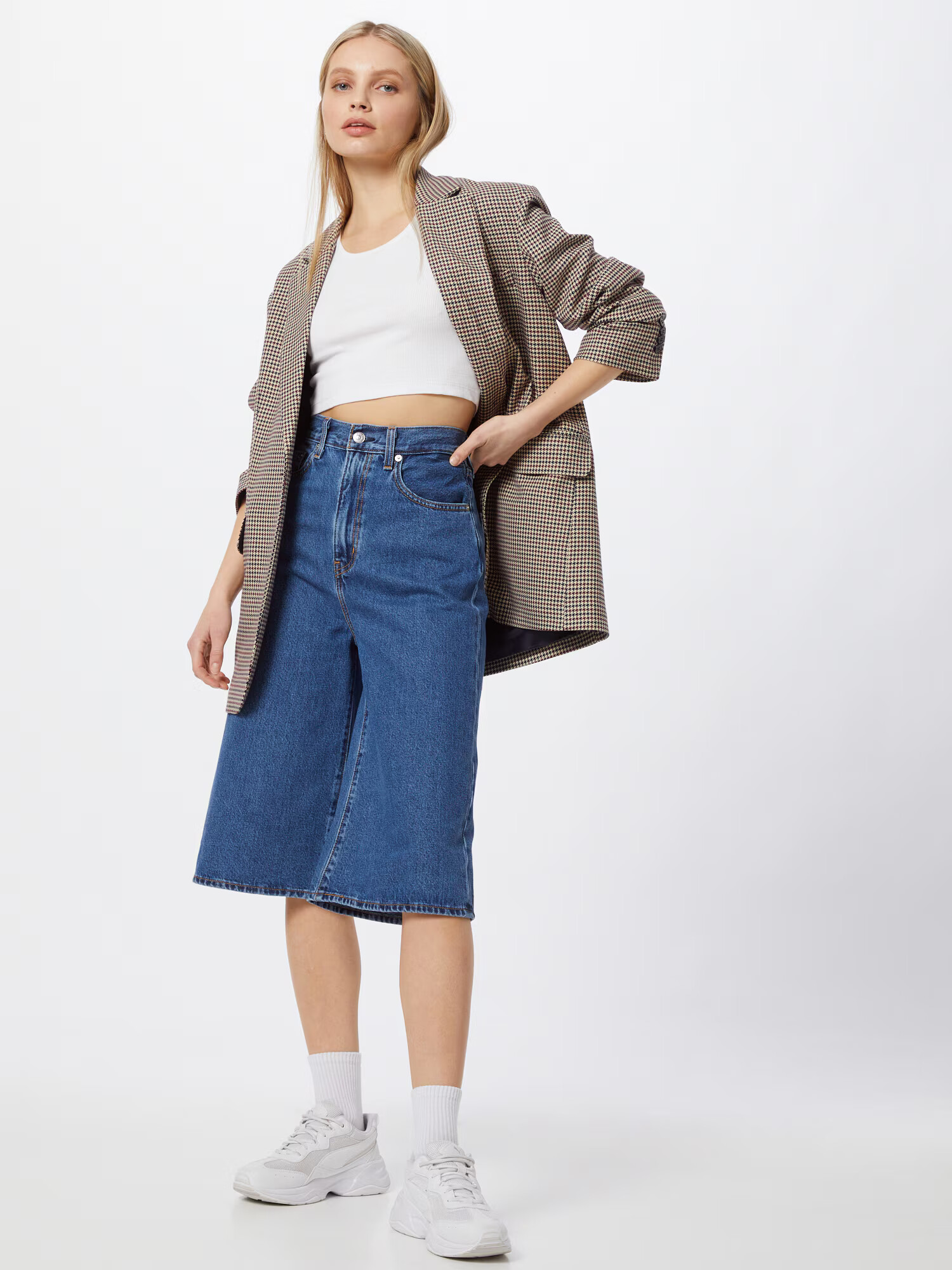 LEVI'S Džínsy 'HIGH LOOSE CULOTTE' modrá denim - Pepit.sk