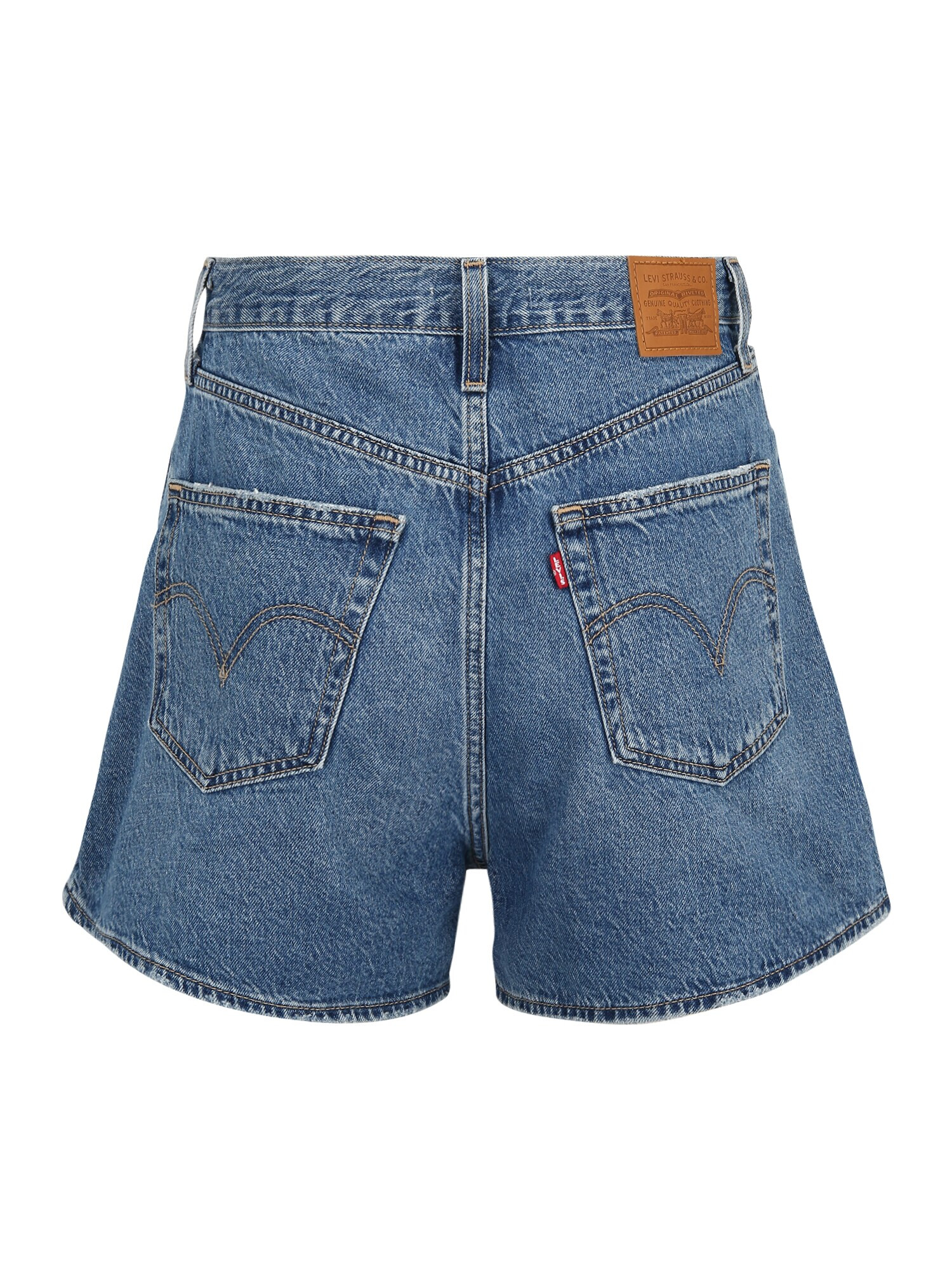 LEVI'S Džínsy 'HIGH LOOSE SHORT LIGHT INDIGO - FLAT FINISH' modrá denim - Pepit.sk