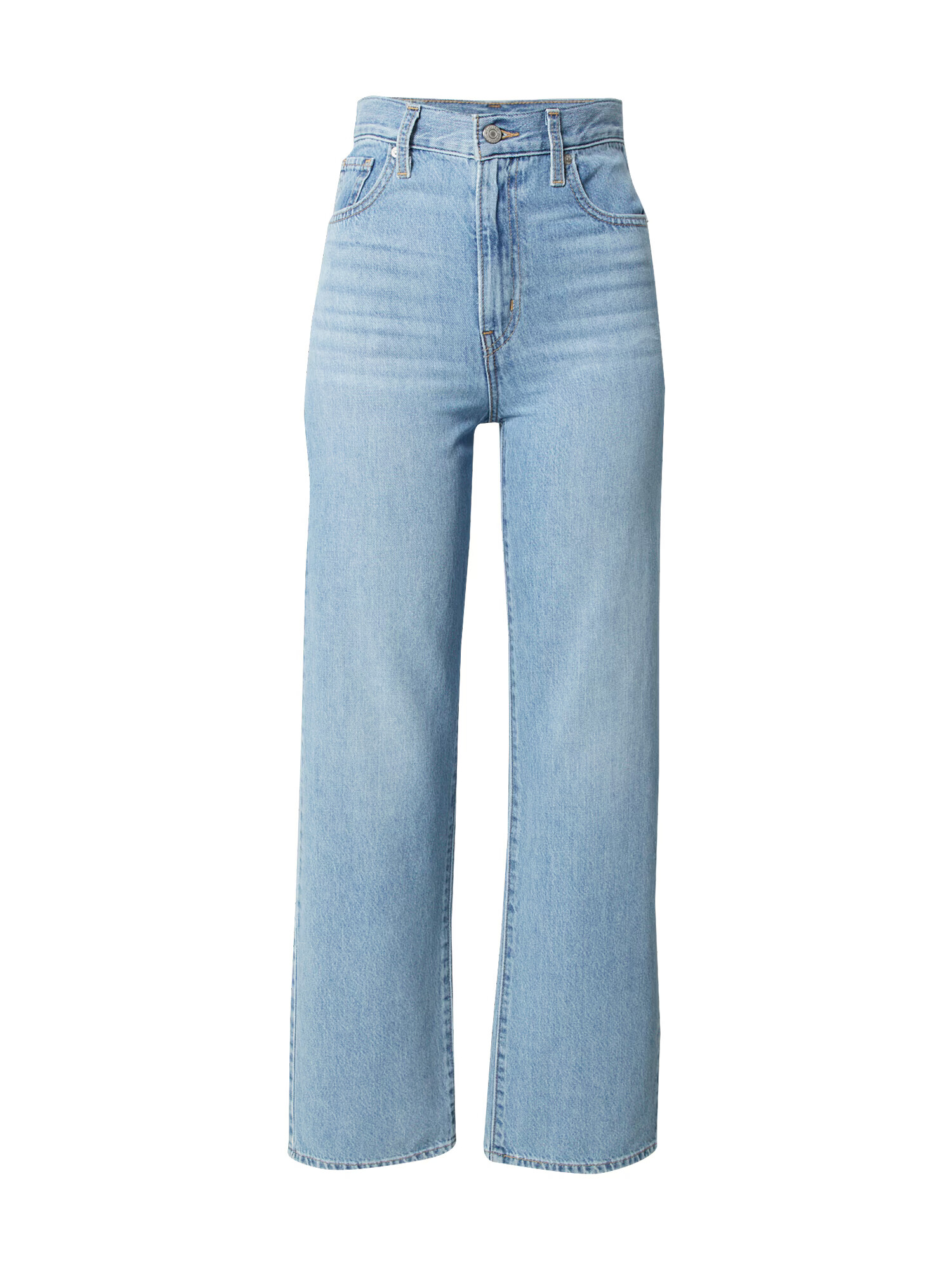 LEVI'S Džínsy 'HIGH WAISTED STRAIGHT' modrá denim - Pepit.sk