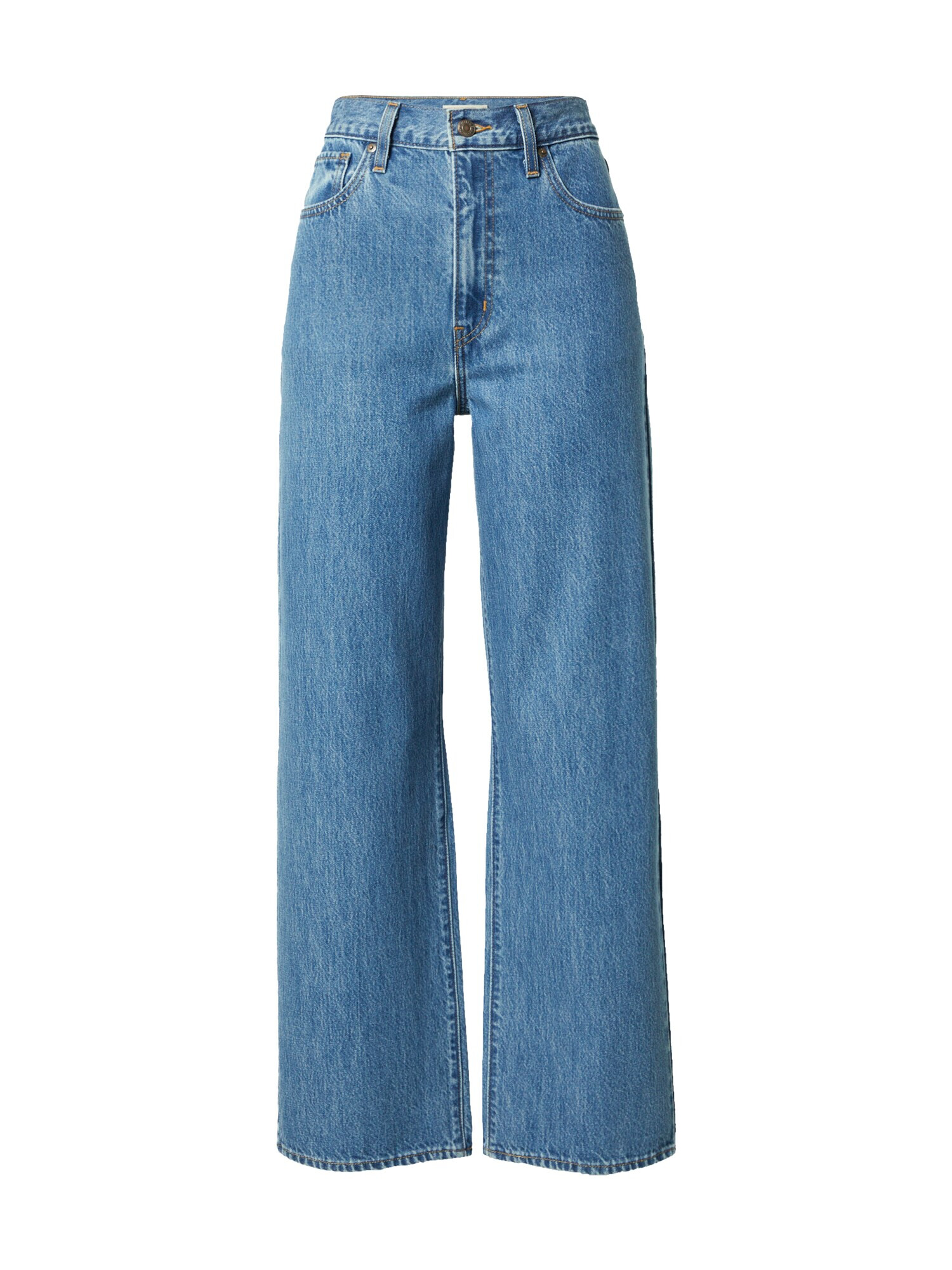 LEVI'S Džínsy 'HIGH WAISTED STRAIGHT' modrá denim - Pepit.sk