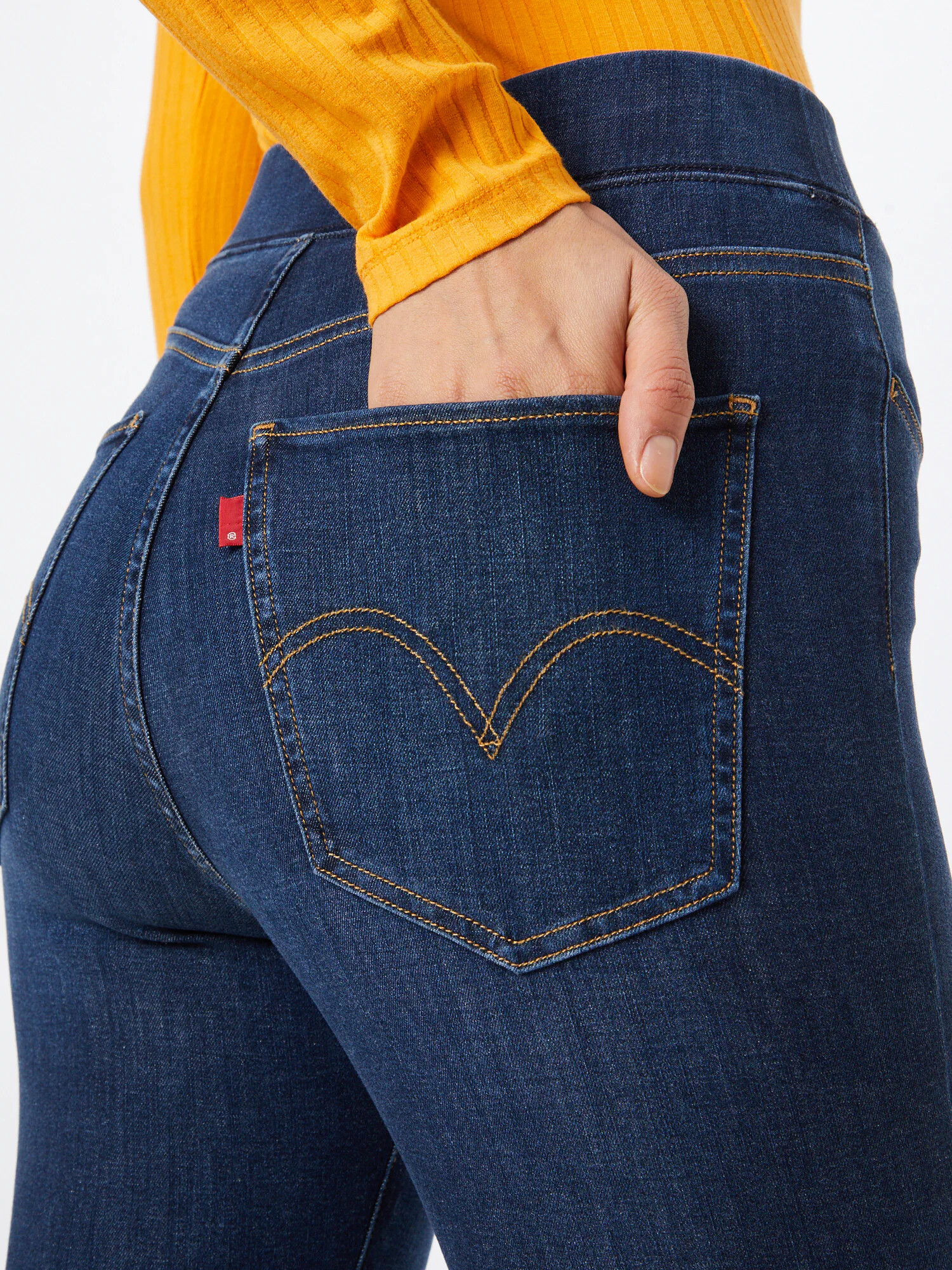 LEVI'S Džínsy 'MILE HIGH PULL ON' tmavomodrá - Pepit.sk