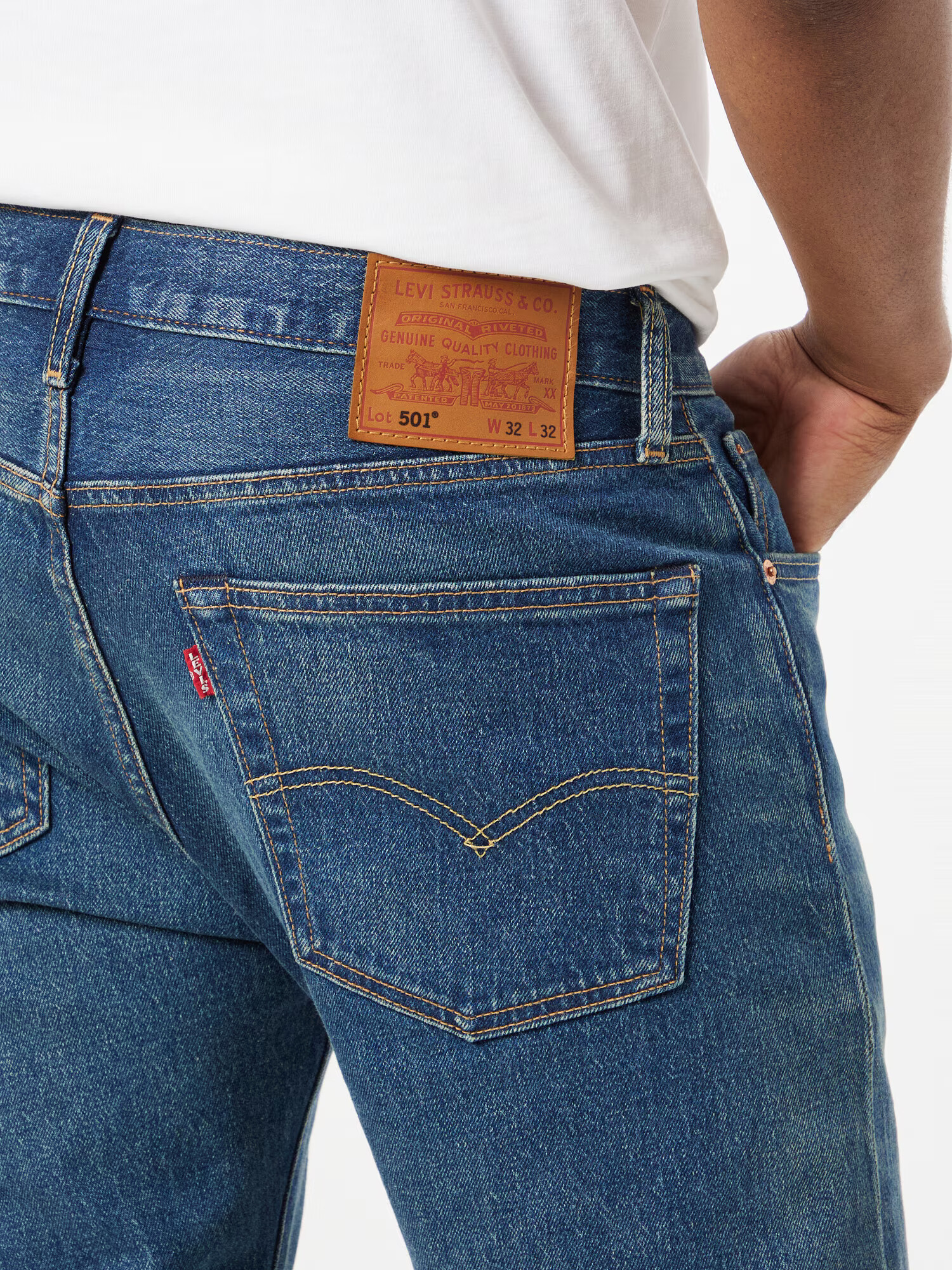 LEVI'S Džínsy modrá denim - Pepit.sk