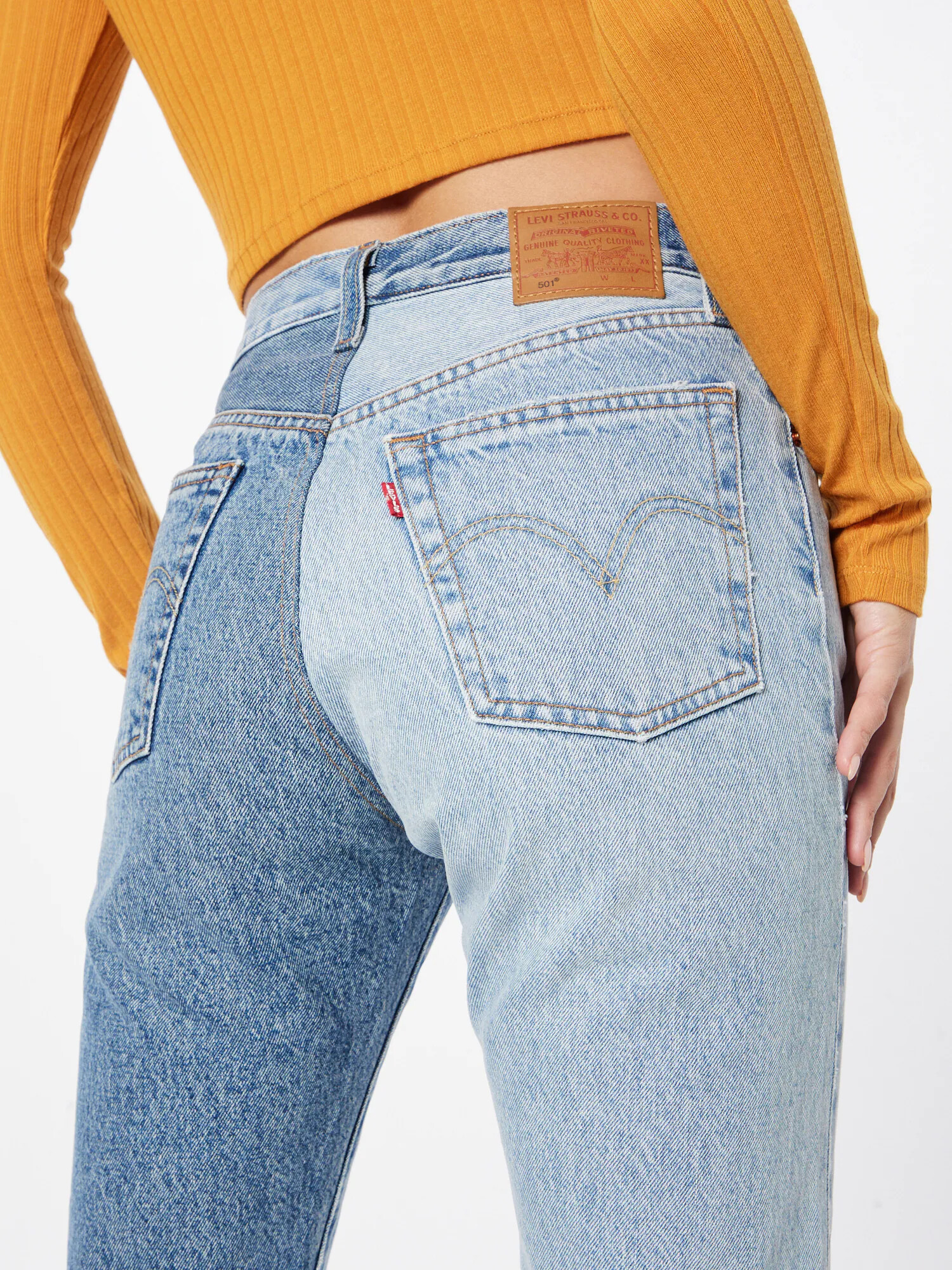 LEVI'S Džínsy 'HIGH LOOSE TAPER' modrá denim - Pepit.sk