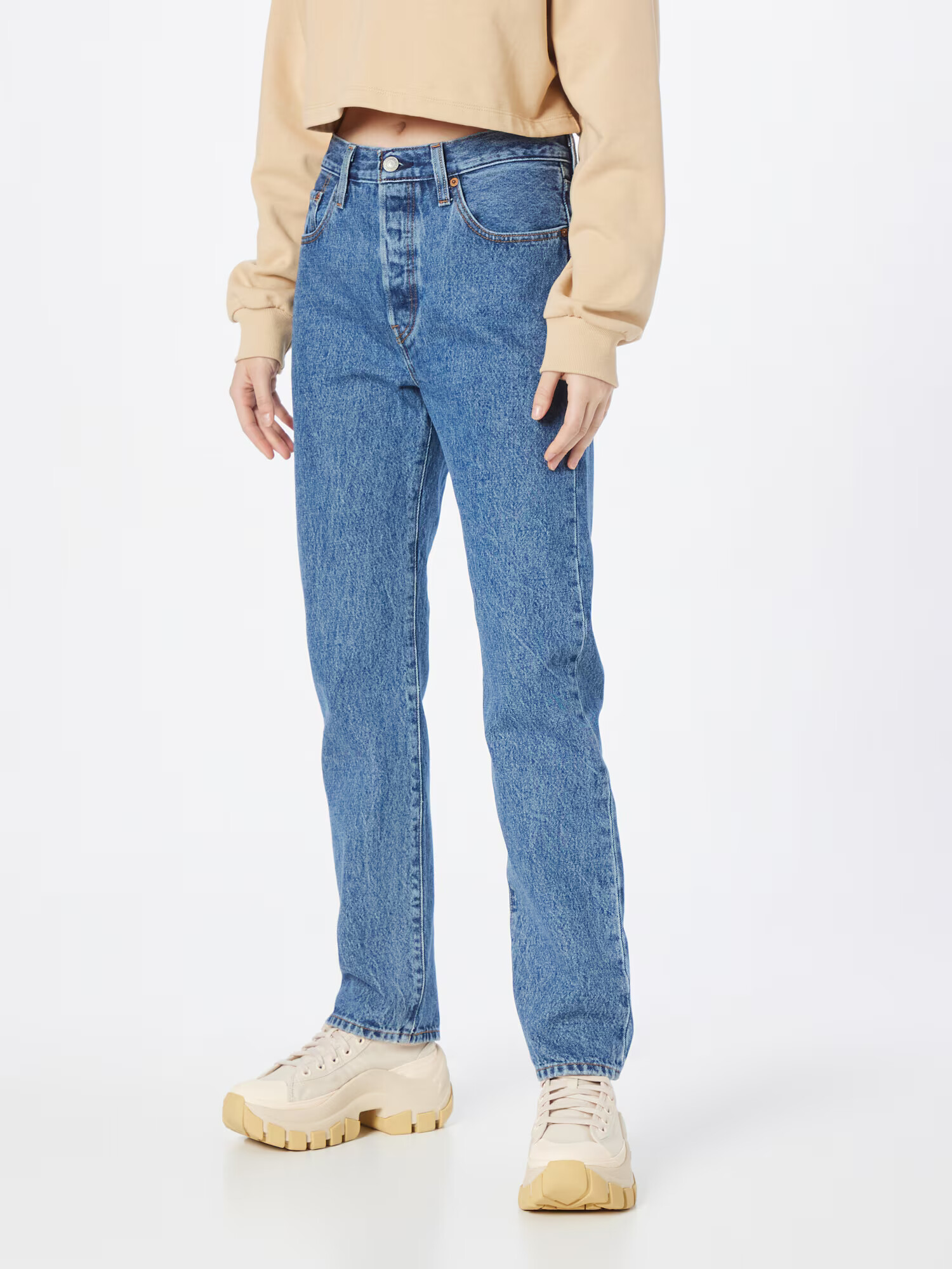 LEVI'S ® Džínsy '502' modrá denim - Pepit.sk