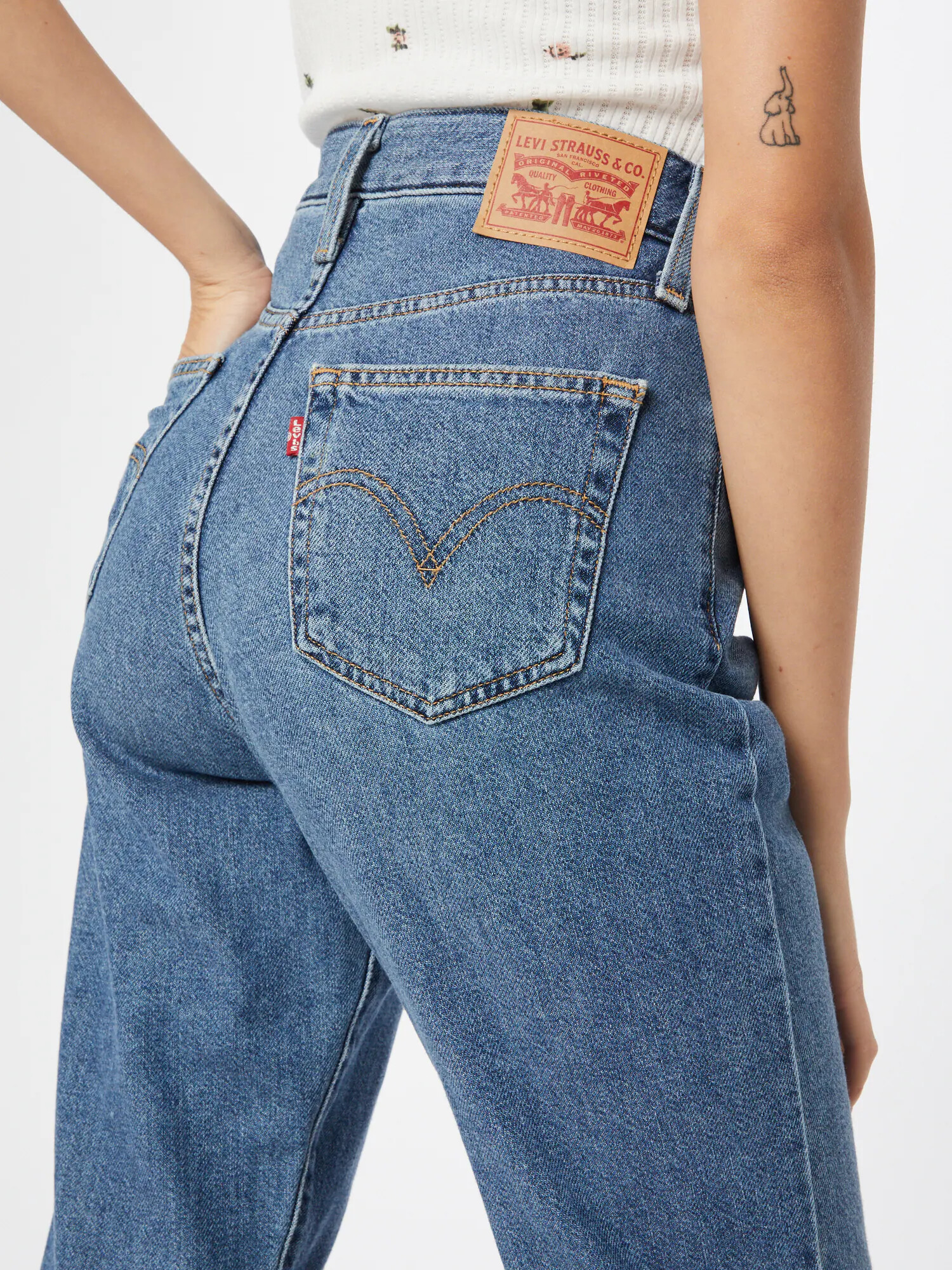 LEVI'S Džínsy modrá denim - Pepit.sk