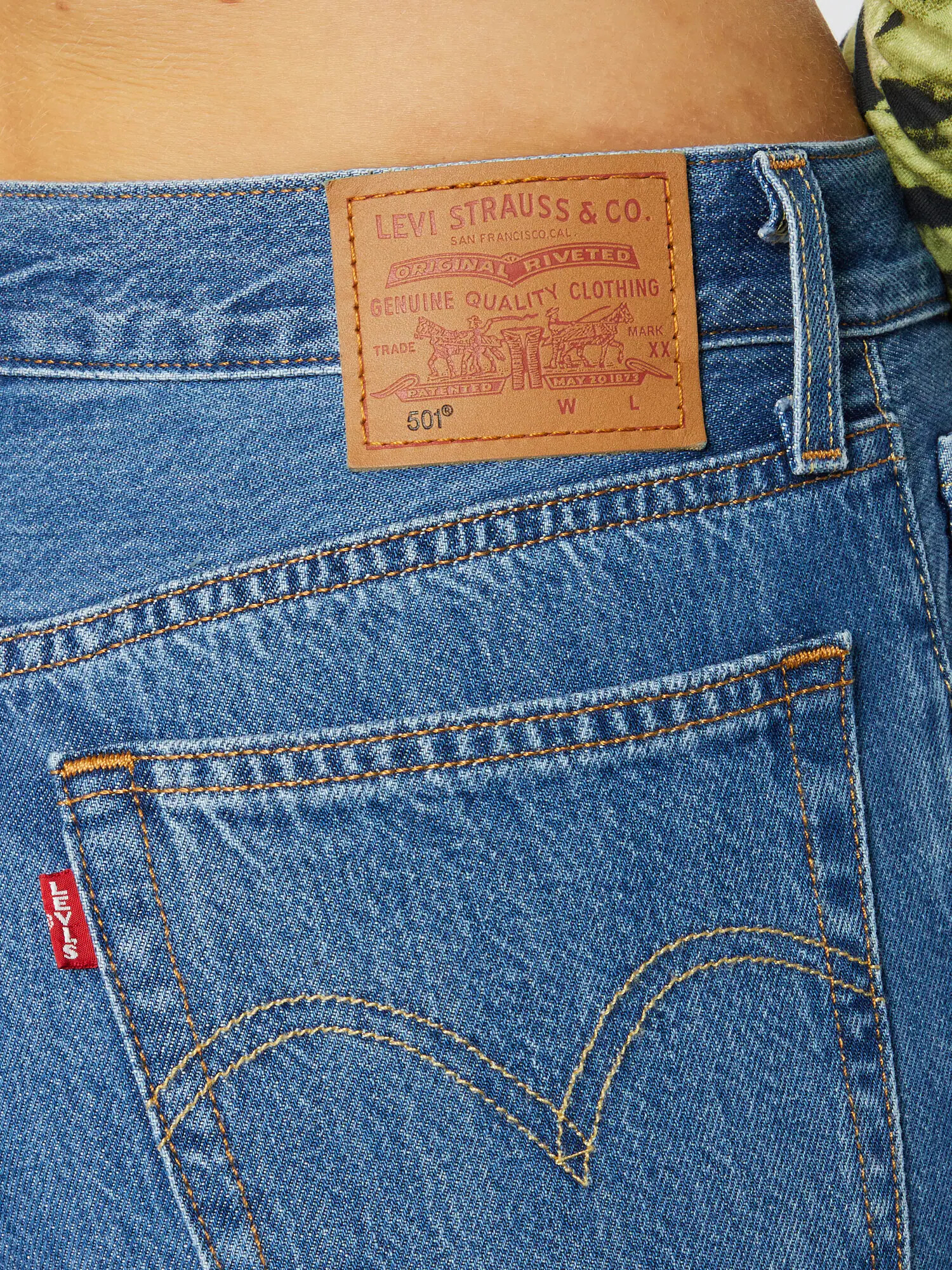 LEVI'S Džínsy modrá denim - Pepit.sk