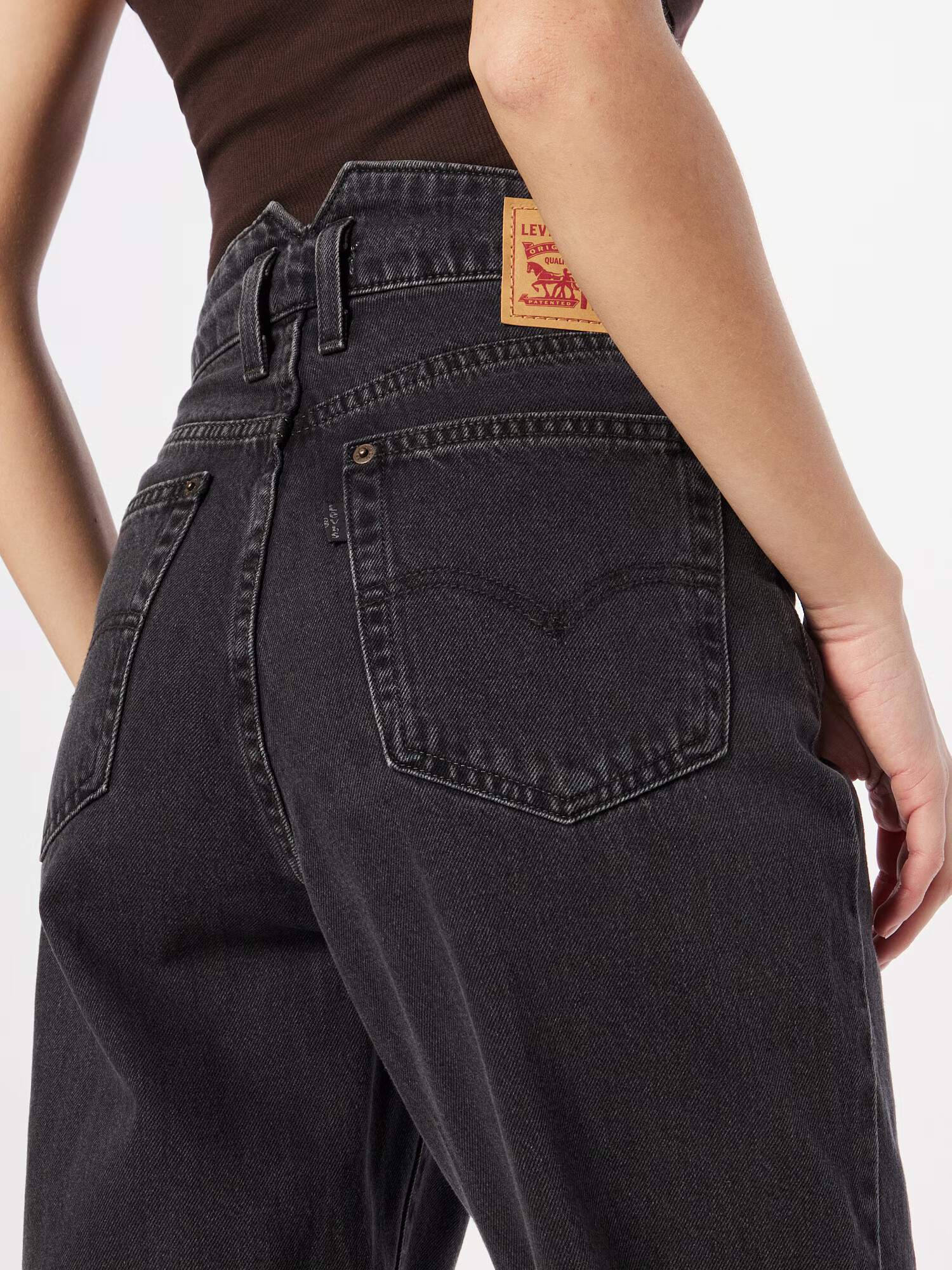 LEVI'S Džínsy 'NOTCH' čierny denim - Pepit.sk