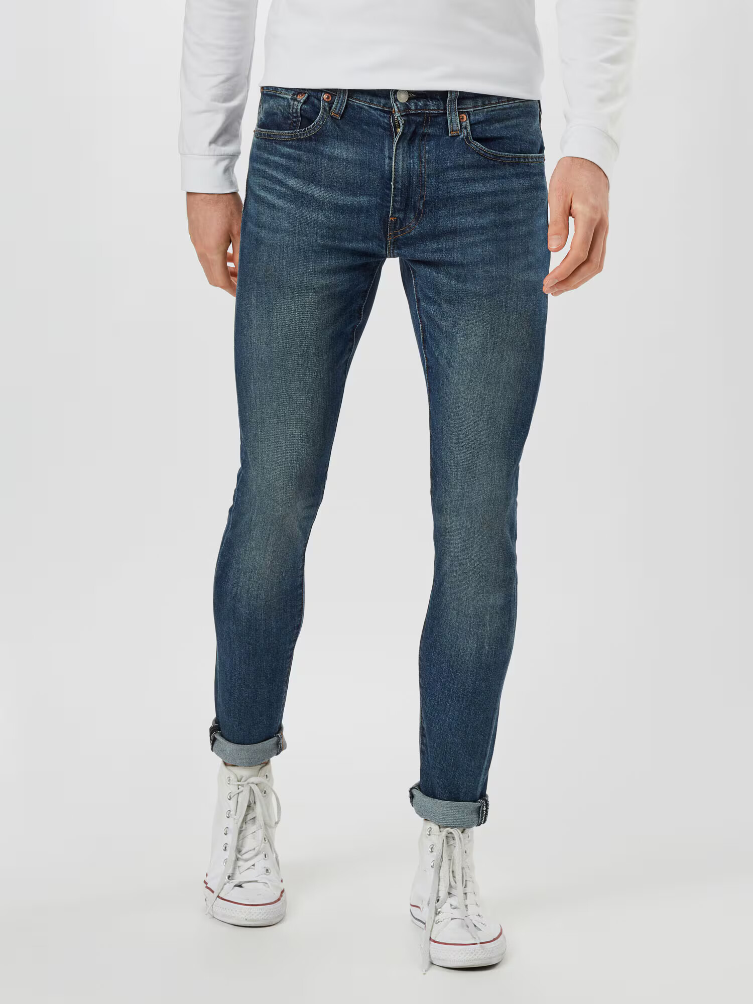 LEVI'S Džínsy 'SKINNY TAPER' modrá denim - Pepit.sk