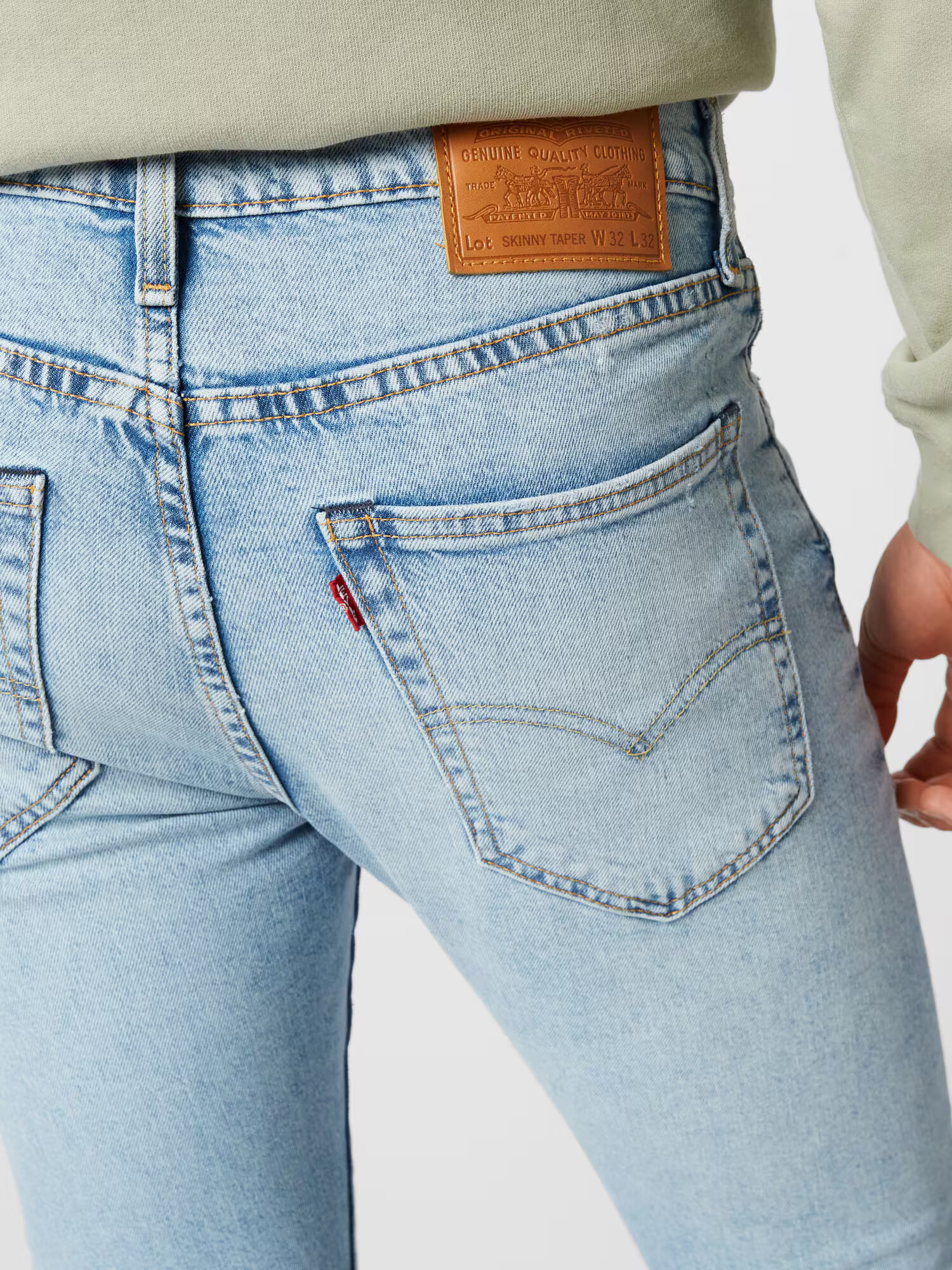 LEVI'S Džínsy 'SKINNY TAPER' modrá denim - Pepit.sk