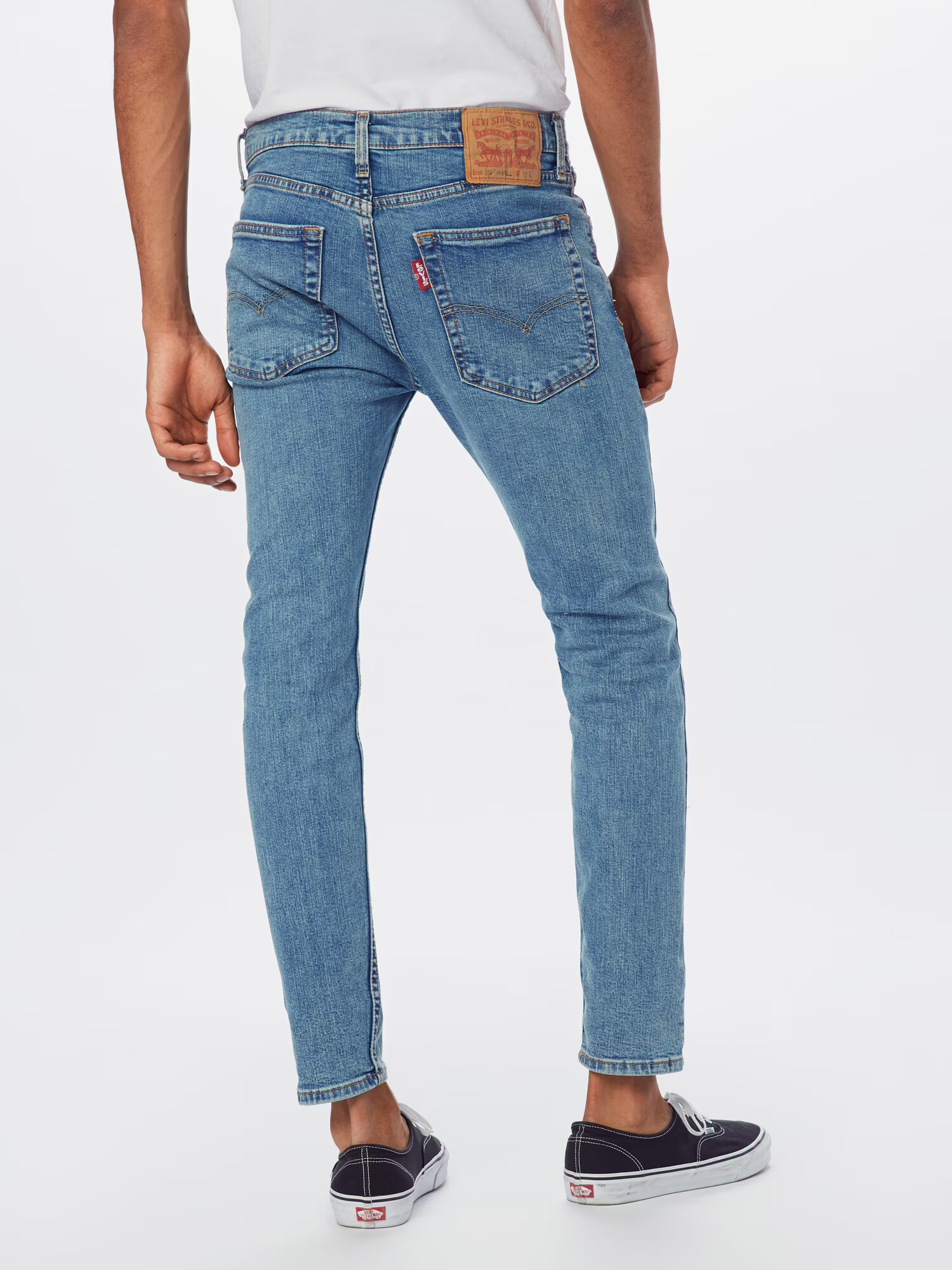 LEVI'S Džínsy 'SKINNYHIBALLROLL' modrá denim - Pepit.sk