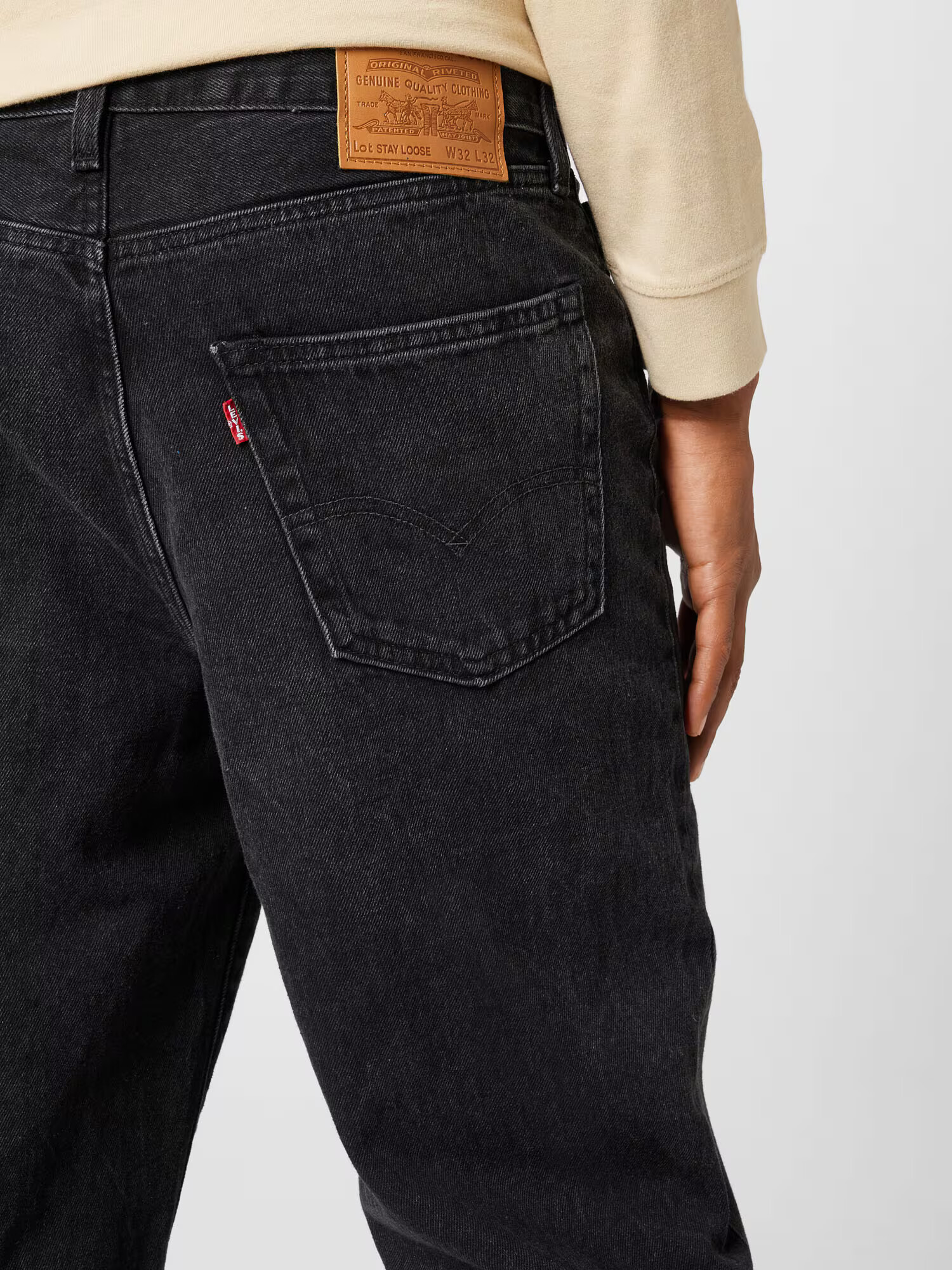 LEVI'S Džínsy 'STAY' čierny denim - Pepit.sk