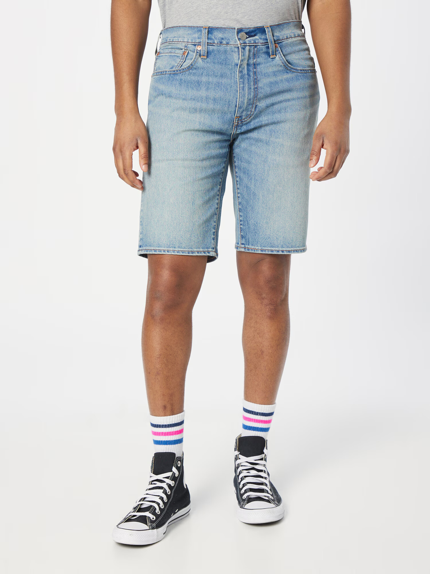 LEVI'S Džínsy '405 STANDARD SHORT Z7453 DARK' svetlomodrá - Pepit.sk