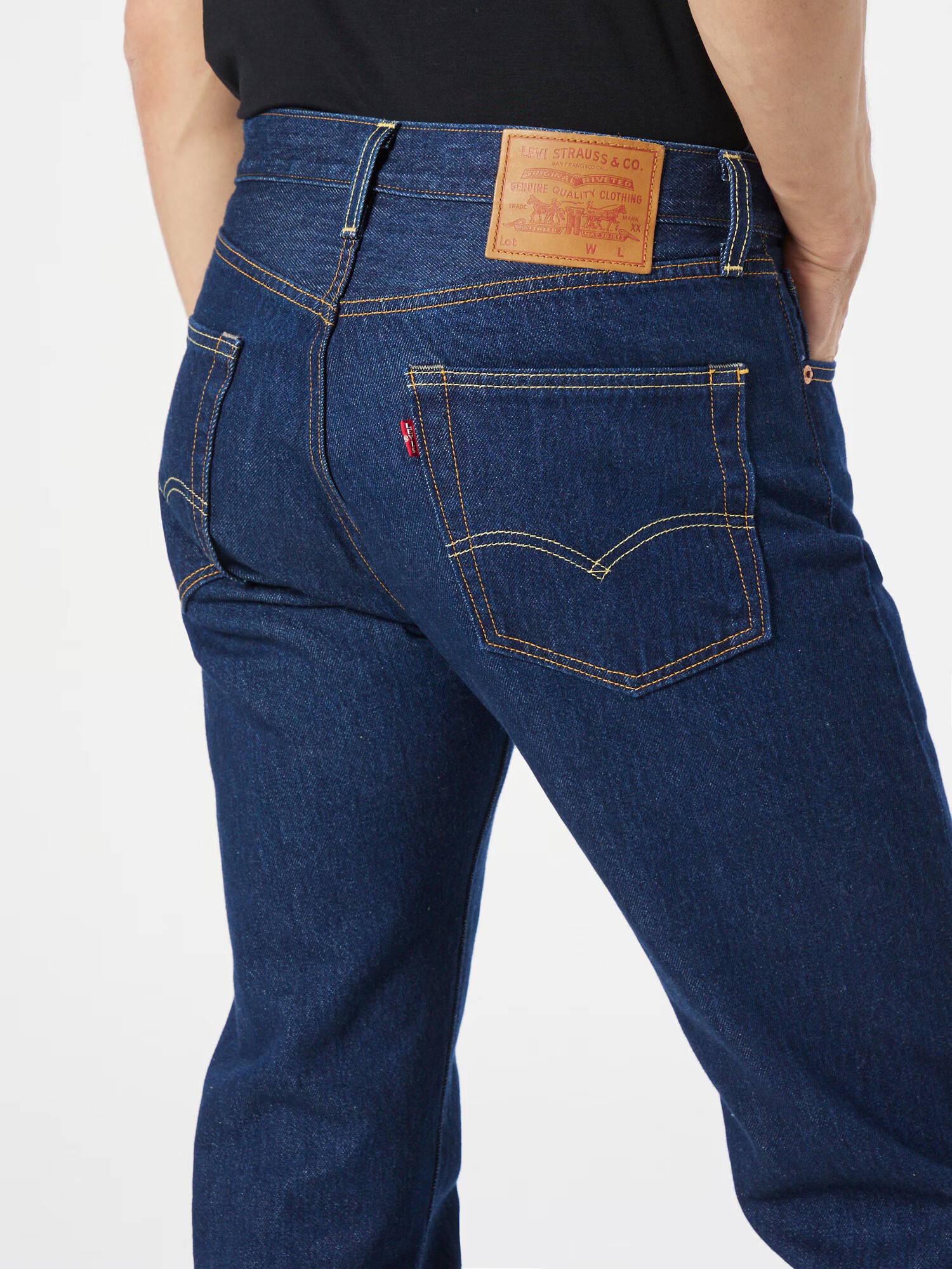 LEVI'S Džínsy '501® 54 DARK INDIGO - FLAT FINISH' modrá denim - Pepit.sk