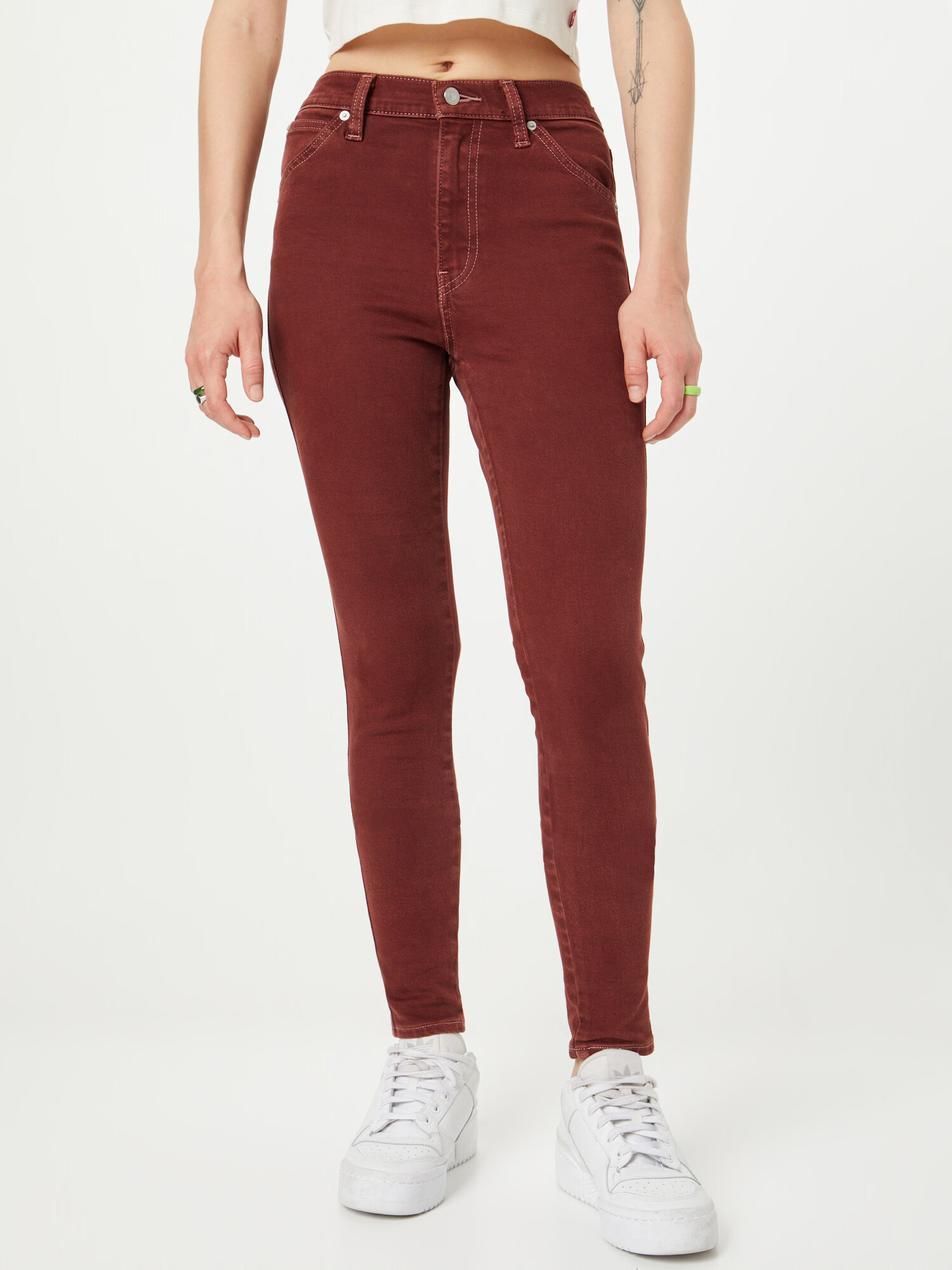 LEVI'S Džínsy 'WORKWEAR MILE HIGH REDS' merlotová - Pepit.sk