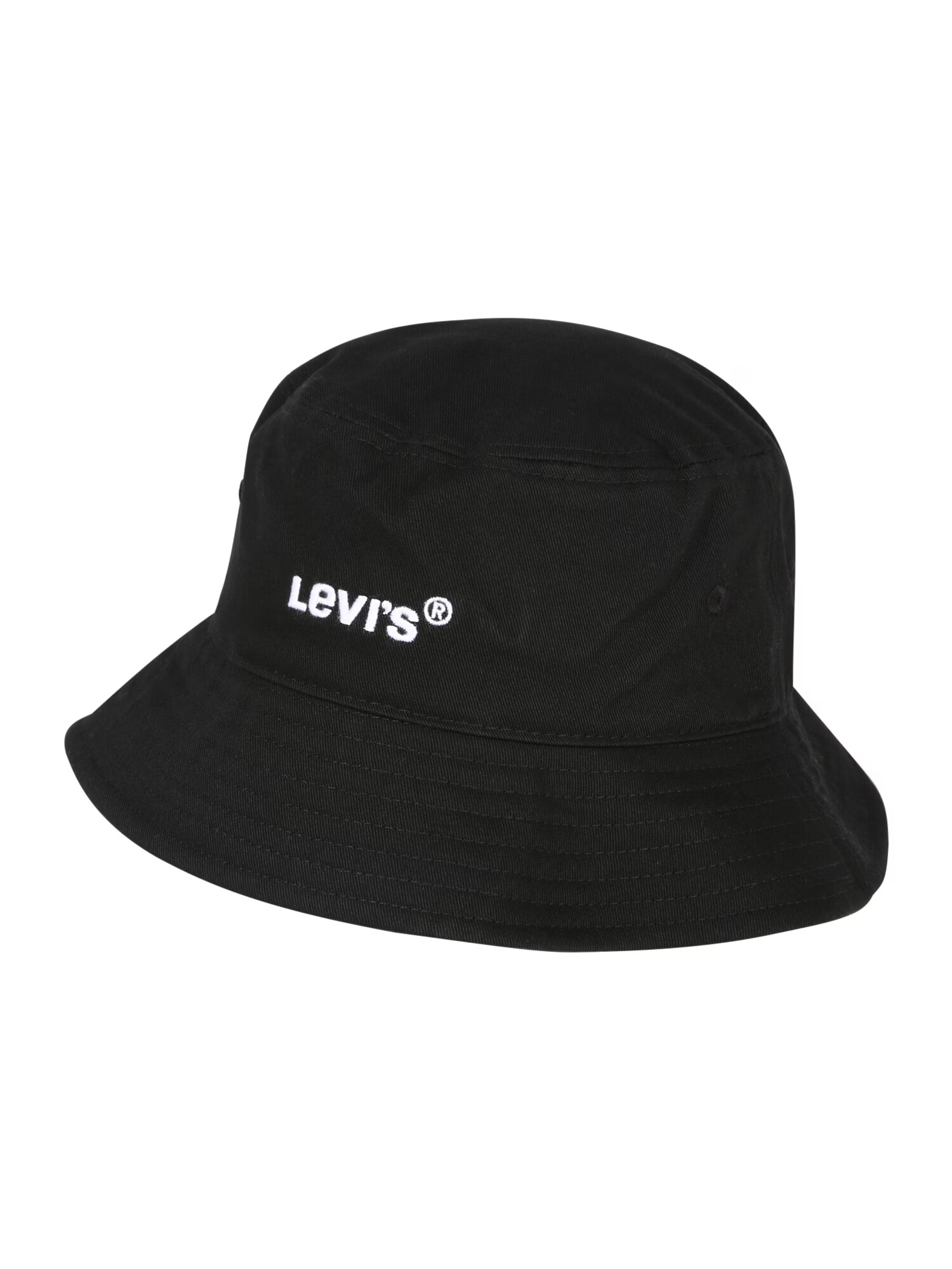 LEVI'S Klobúk 'Wordmark' čierna / biela - Pepit.sk