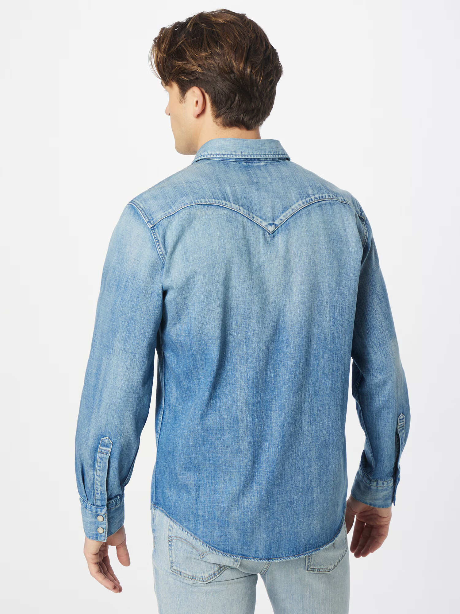 LEVI'S Košeľa 'Barstow' modrá denim - Pepit.sk