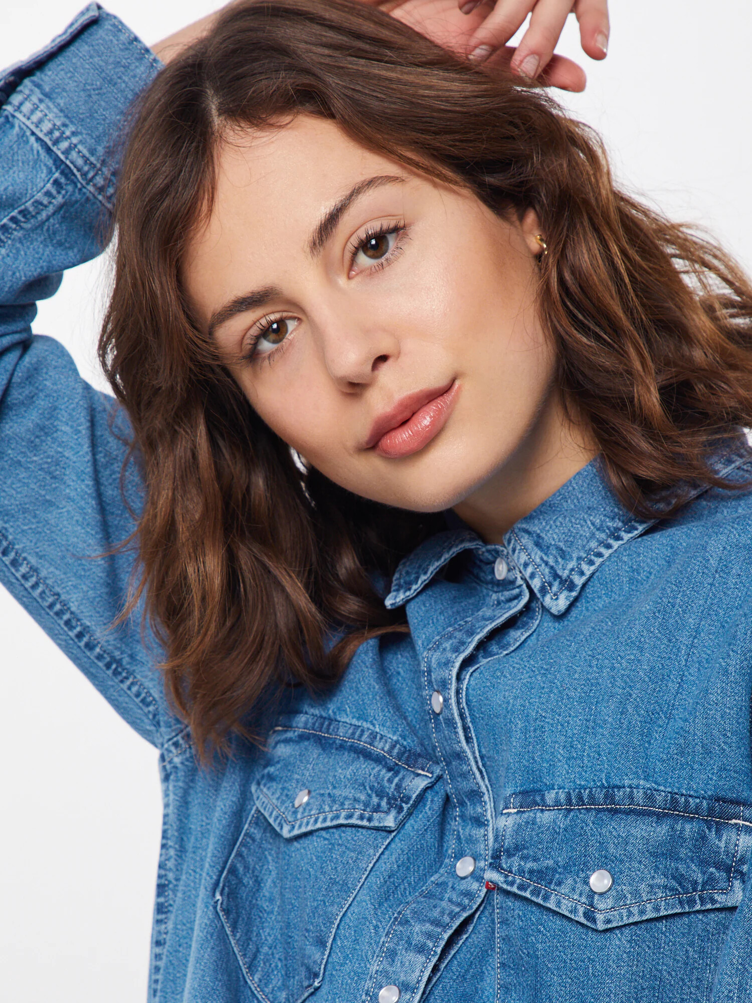 LEVI'S Košeľové šaty 'SELMA DRESS' modrá denim - Pepit.sk