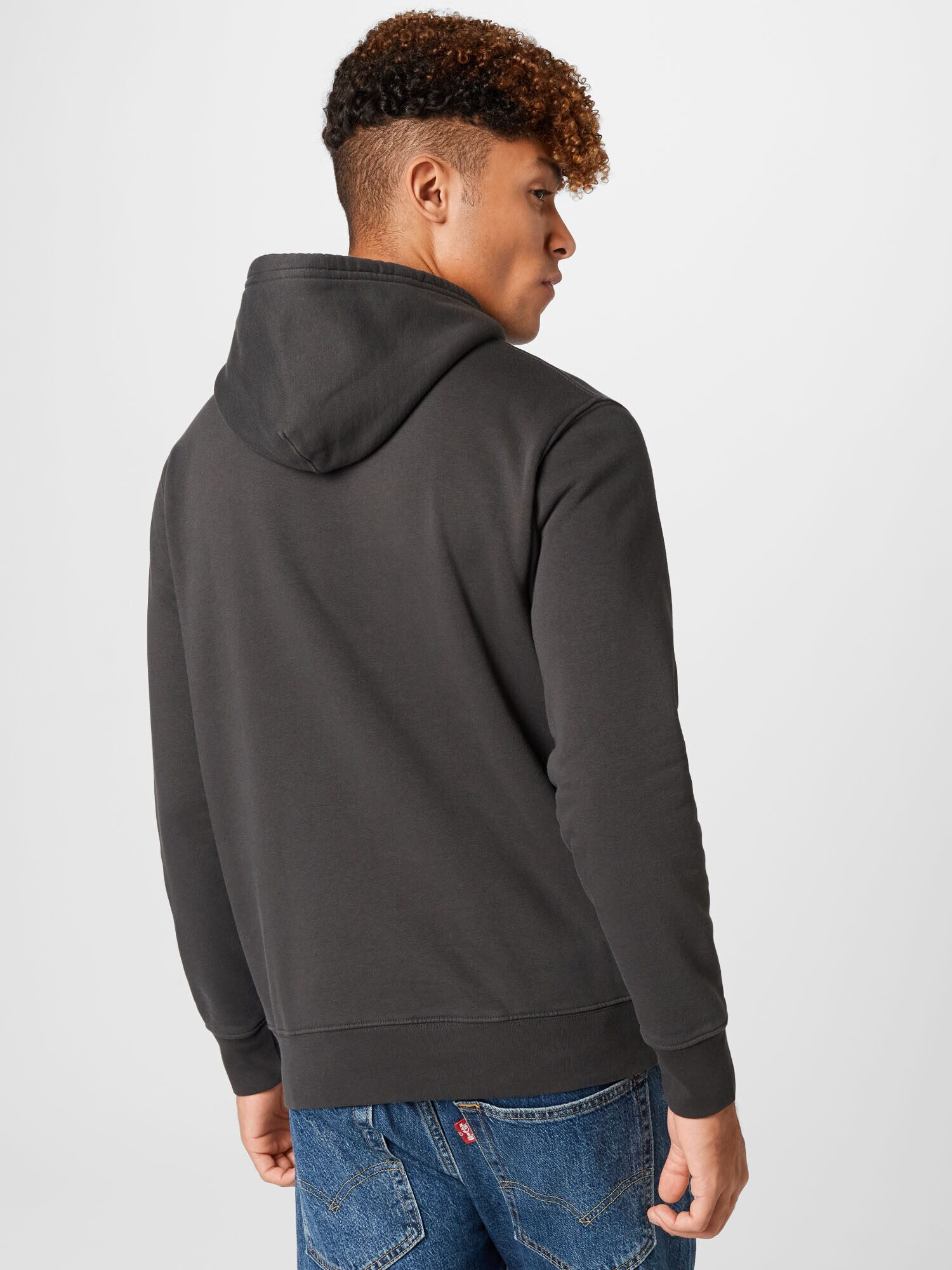 LEVI'S Mikina 'STANDARD GRAPHIC HOODIE MULTI-COLOR' azúrová / svetločervená / čierna / biela - Pepit.sk