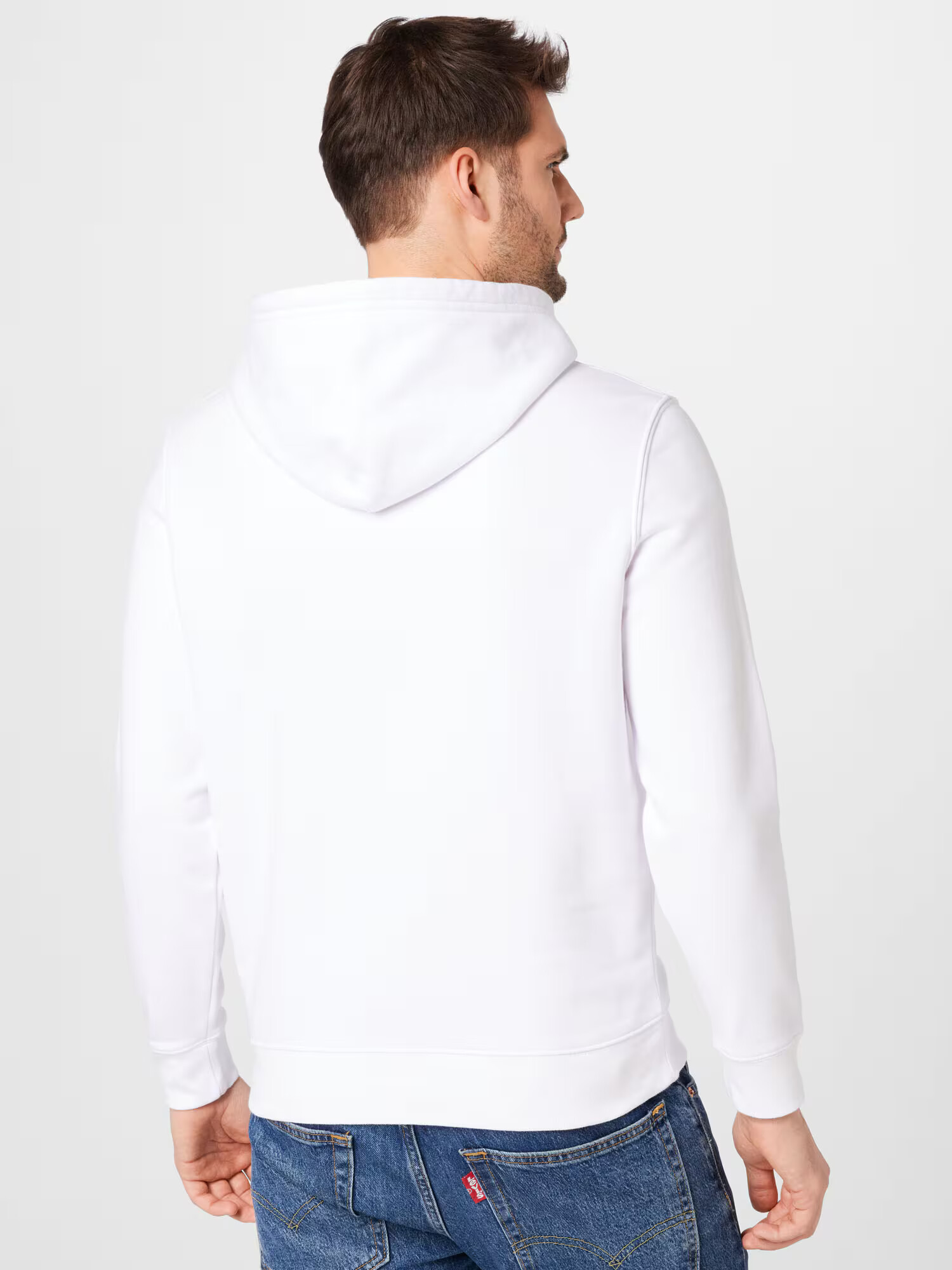 LEVI'S Mikina 'LSE_T3 GRAPHIC HOODIE NEUTRALS' čierna / biela - Pepit.sk