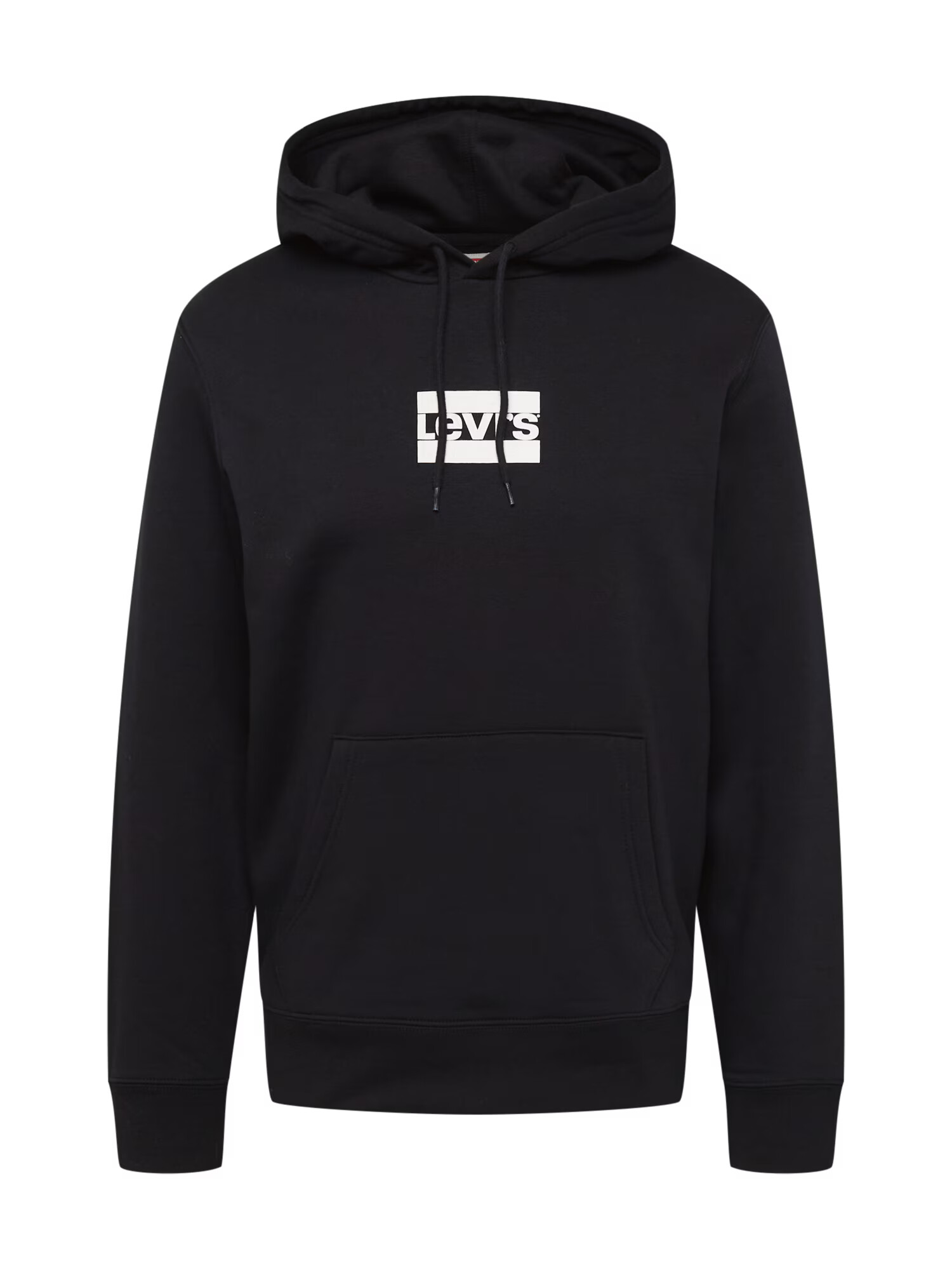 LEVI'S Mikina 'LSE_T3 GRAPHIC HOODIE BLACKS' čierna / biela - Pepit.sk