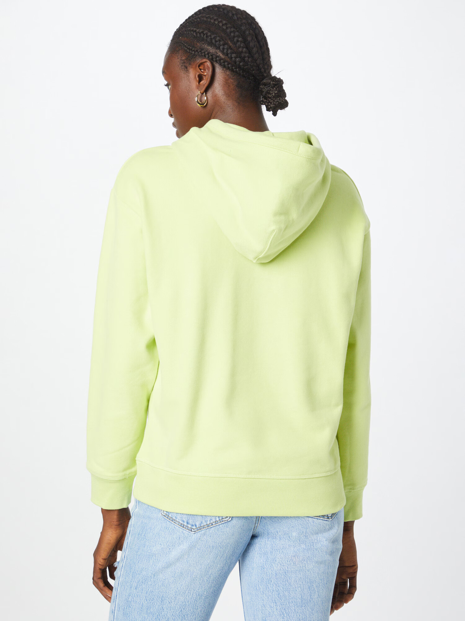 LEVI'S Mikina 'STANDARD HOODIE GREENS' kiwi / červená - Pepit.sk