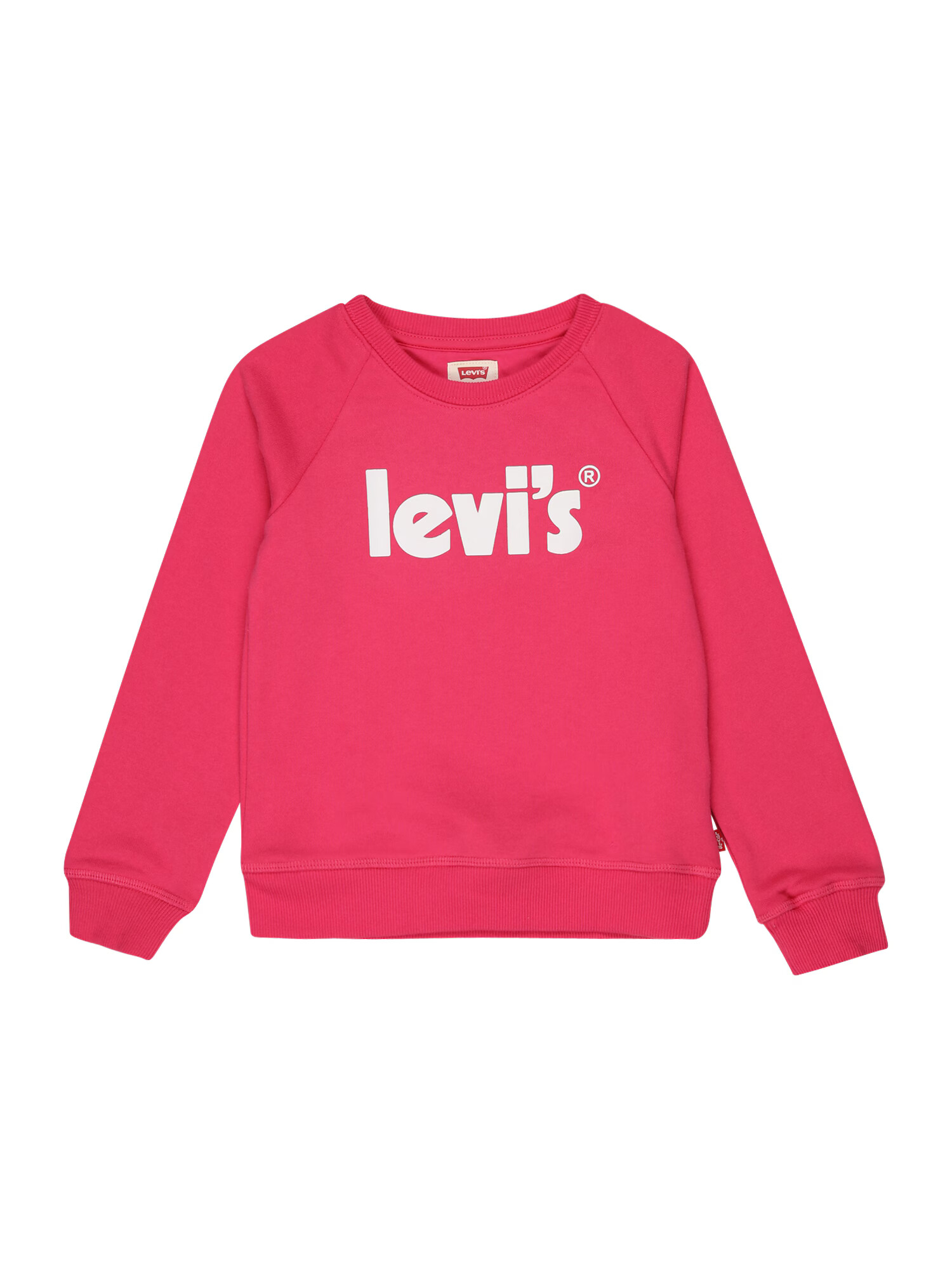 LEVI'S Mikina malinová / biela - Pepit.sk