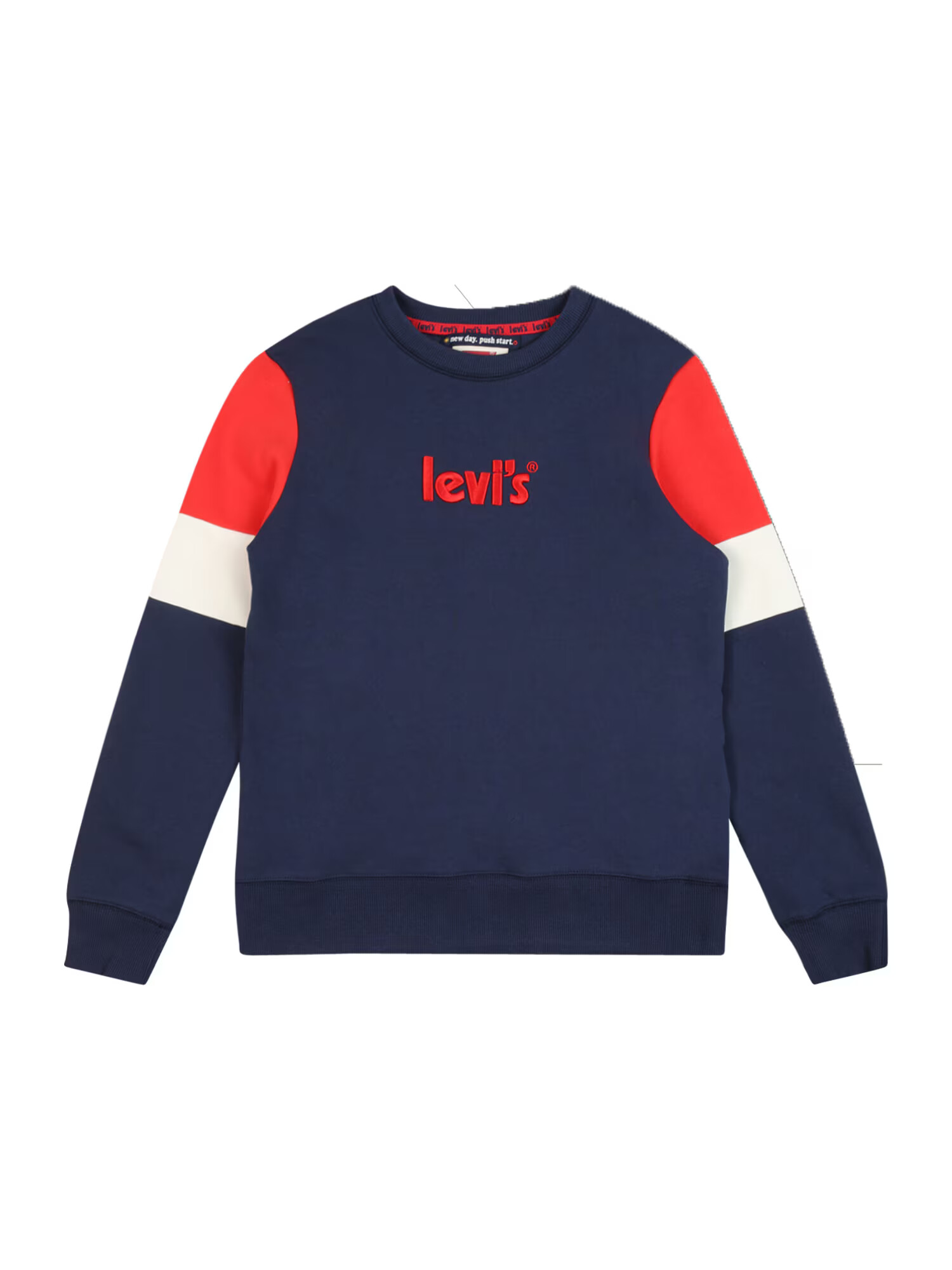 LEVI'S Mikina námornícka modrá / červená / biela - Pepit.sk