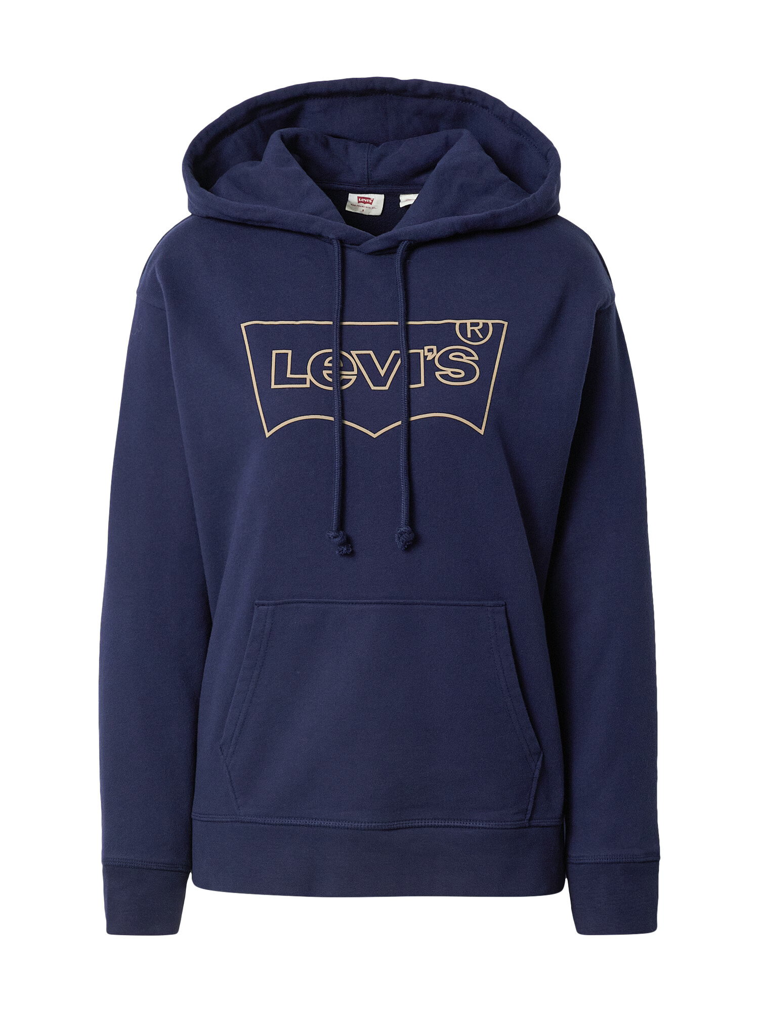 LEVI'S Mikina 'GRAPHIC STANDARD HOODIE BLUES' námornícka modrá / svetložltá - Pepit.sk