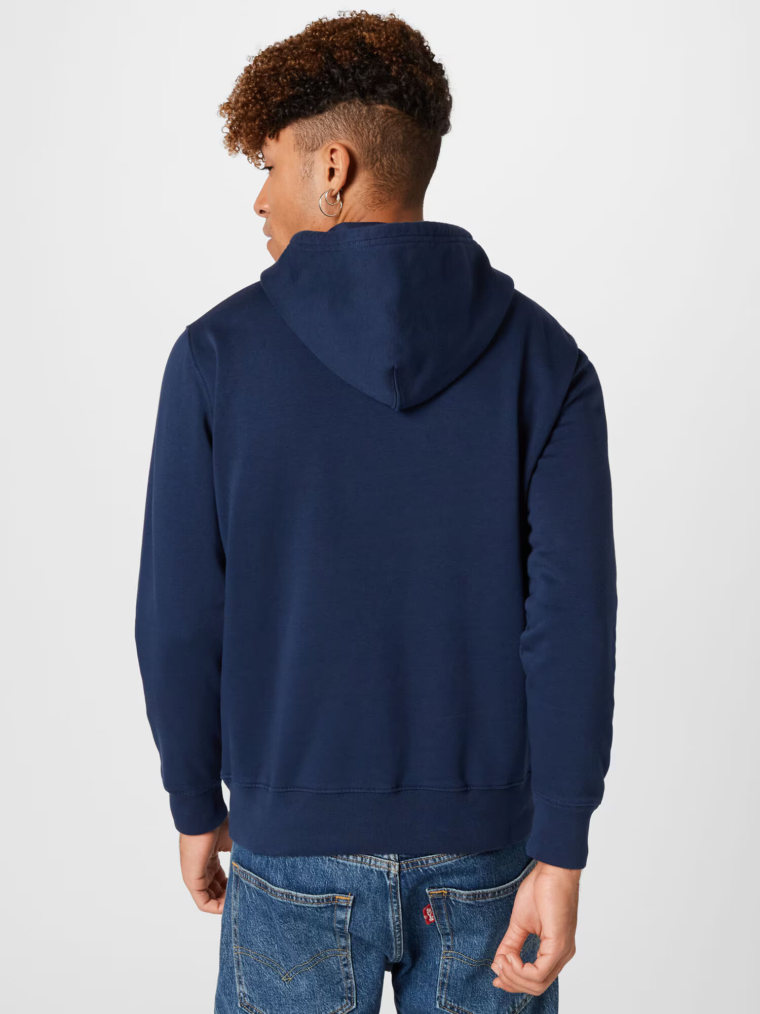 LEVI'S Mikina 'STANDARD GRAPHIC HOODIE MULTI-COLOR' neónovo modrá / tmavomodrá / melónová / biela - Pepit.sk