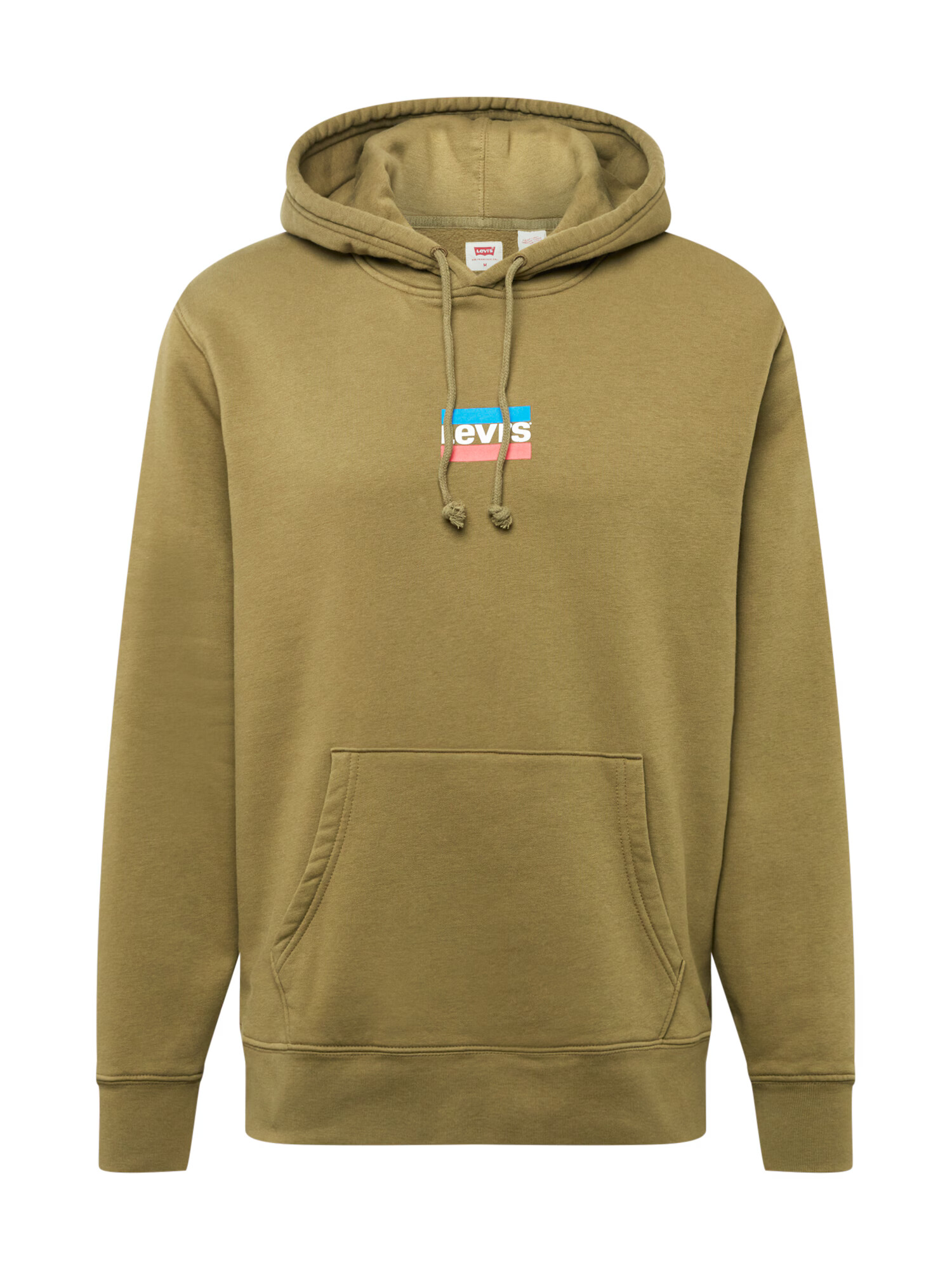 LEVI'S Mikina 'STANDARD GRAPHIC HOODIE MULTI-COLOR' olivová - Pepit.sk