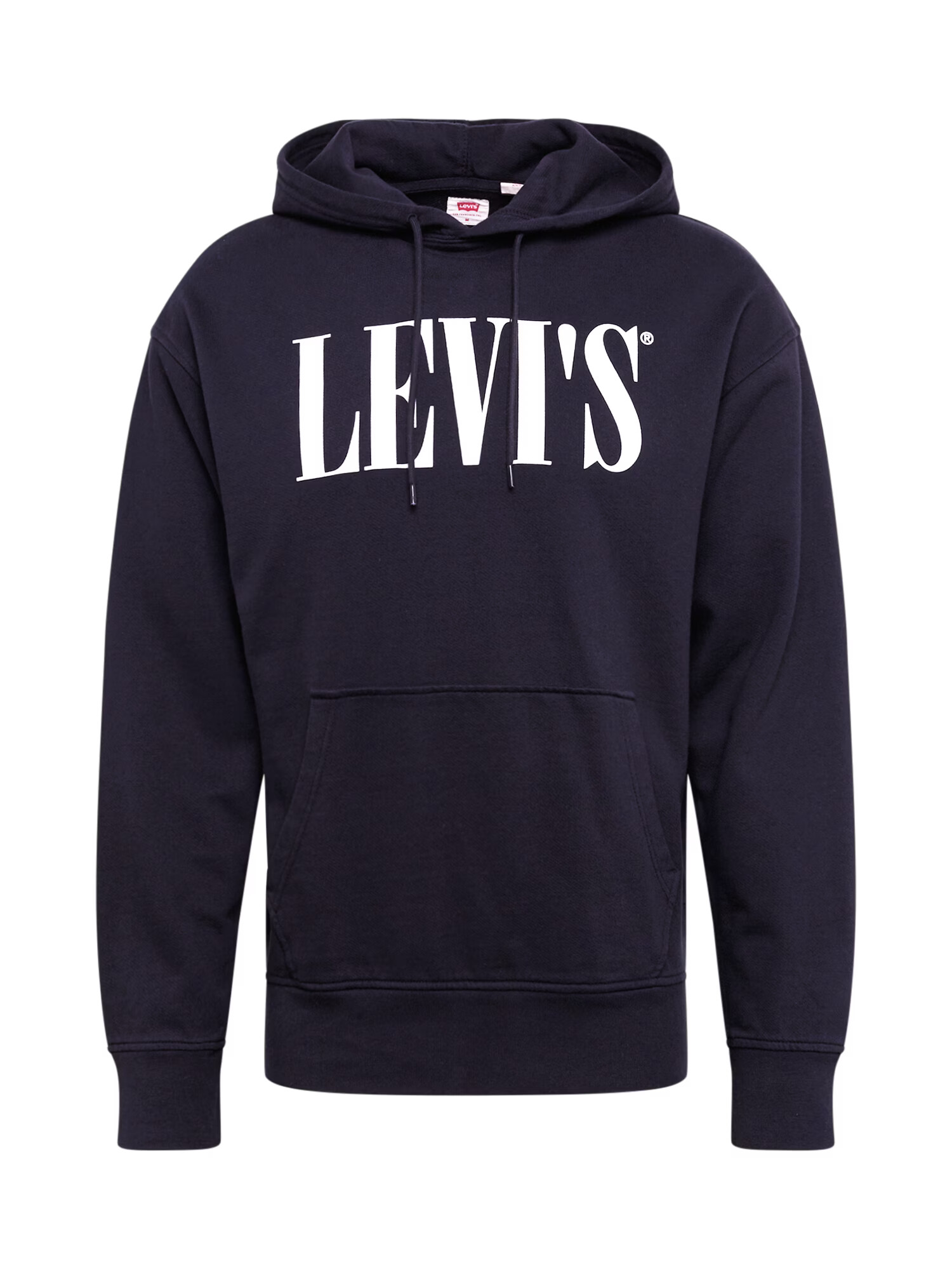 LEVI'S Mikina 'OVERSIZED GRAPHIC' čierna / biela - Pepit.sk